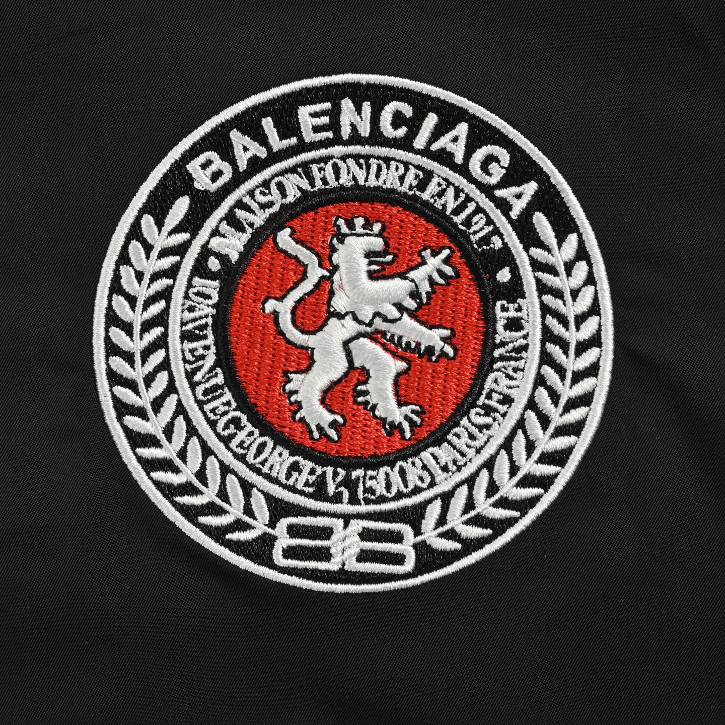 Balenciaga/巴黎世家 拼接徽标夹克外套