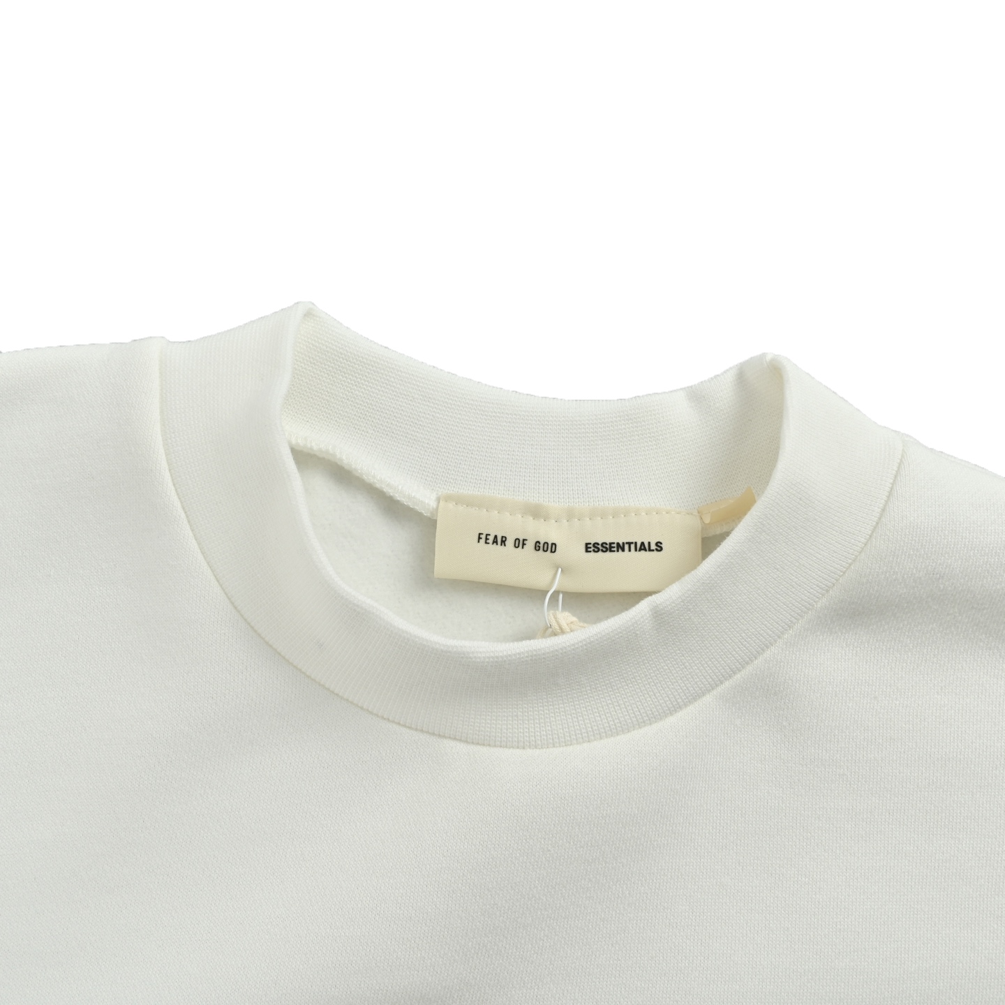 Fear of god Fog Essentials 字母拉丝压花加绒圆领卫衣