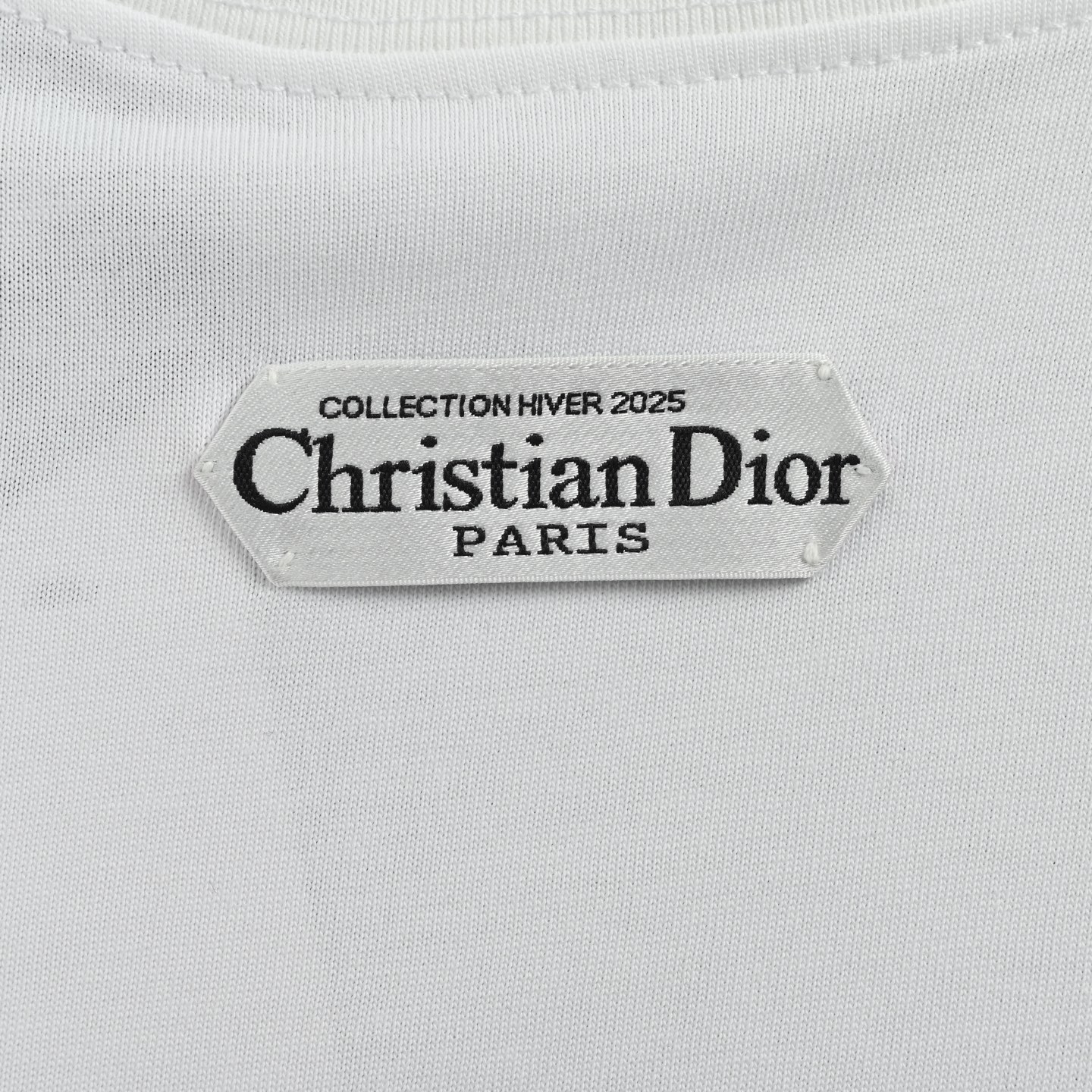 Dior/迪奥 25Fw 领口标签长袖T恤