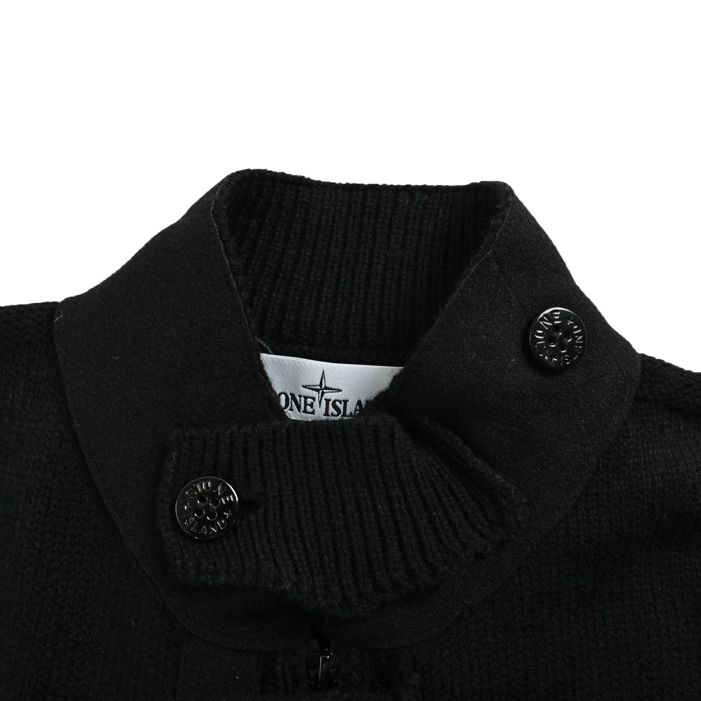 Stone Island/石头岛 25Fw 袖标开衫毛衣