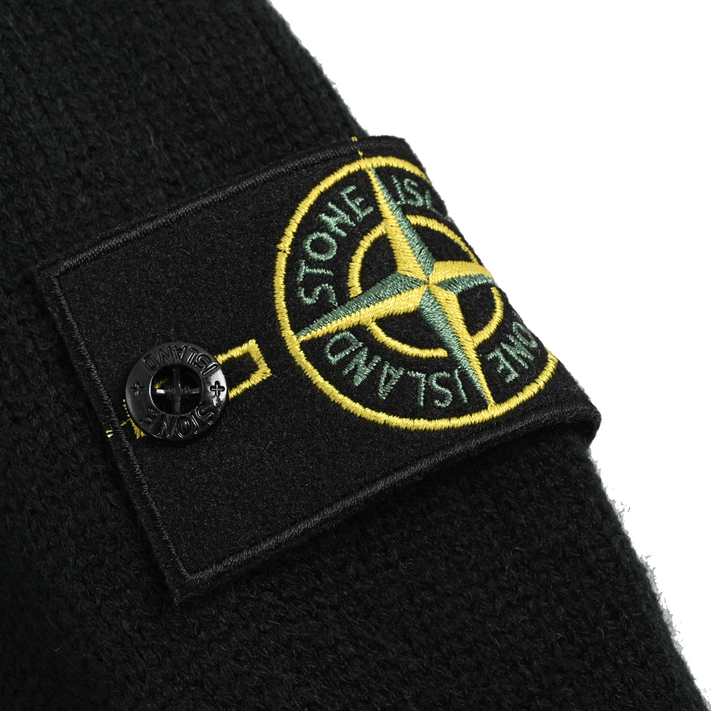 Stone Island/石头岛 25Fw 袖标开衫毛衣