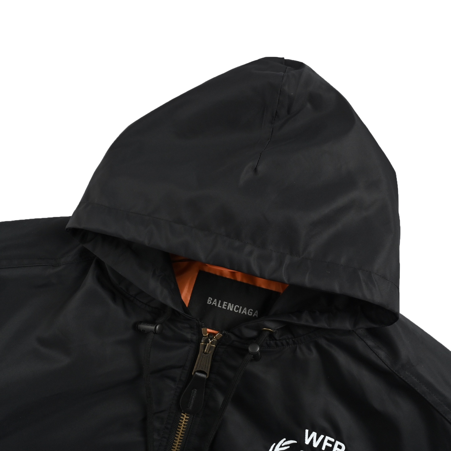 Balenciaga/巴黎世家 23Fw 粮食署联名刺绣飞行棉服外套