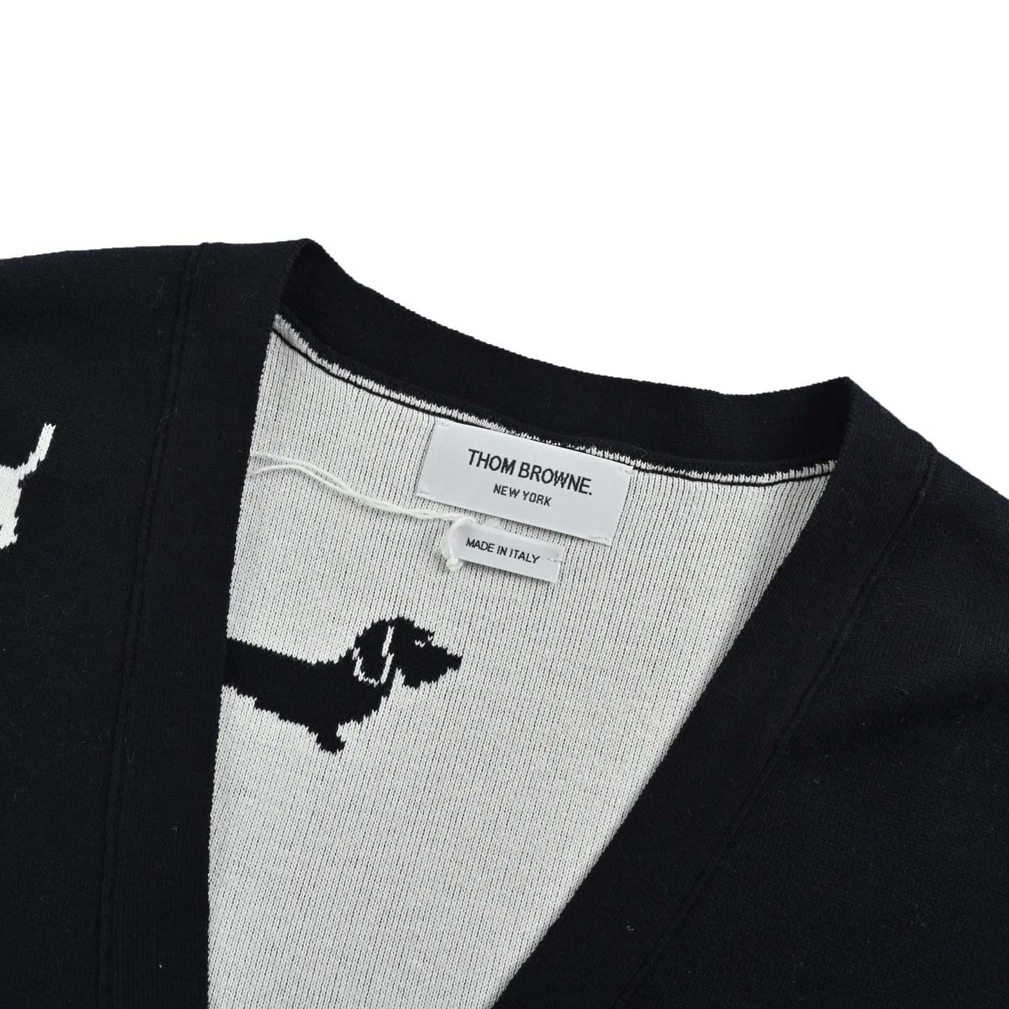 Thom Browne K31四杠满身小狗开衫外套