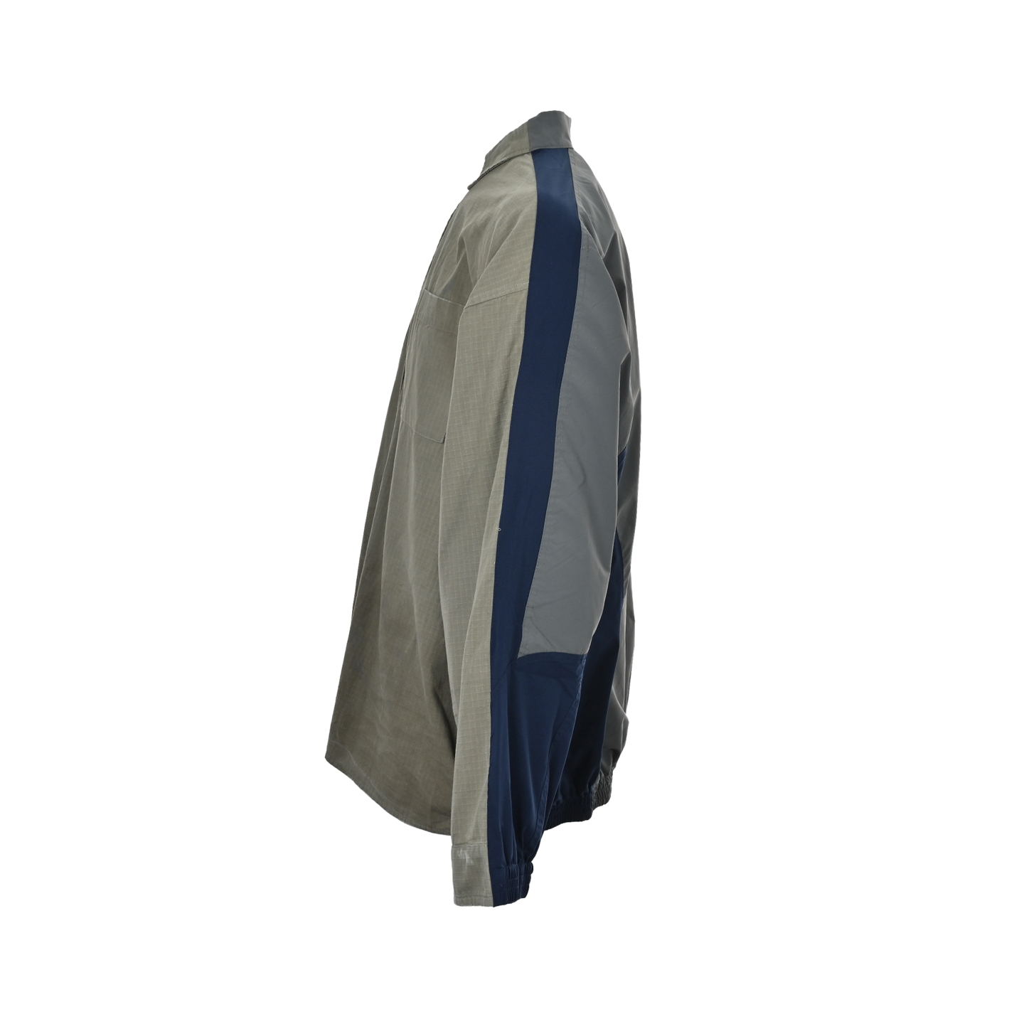 Balenciaga/巴黎世家 25Fw 拼接工装夹克衬衫