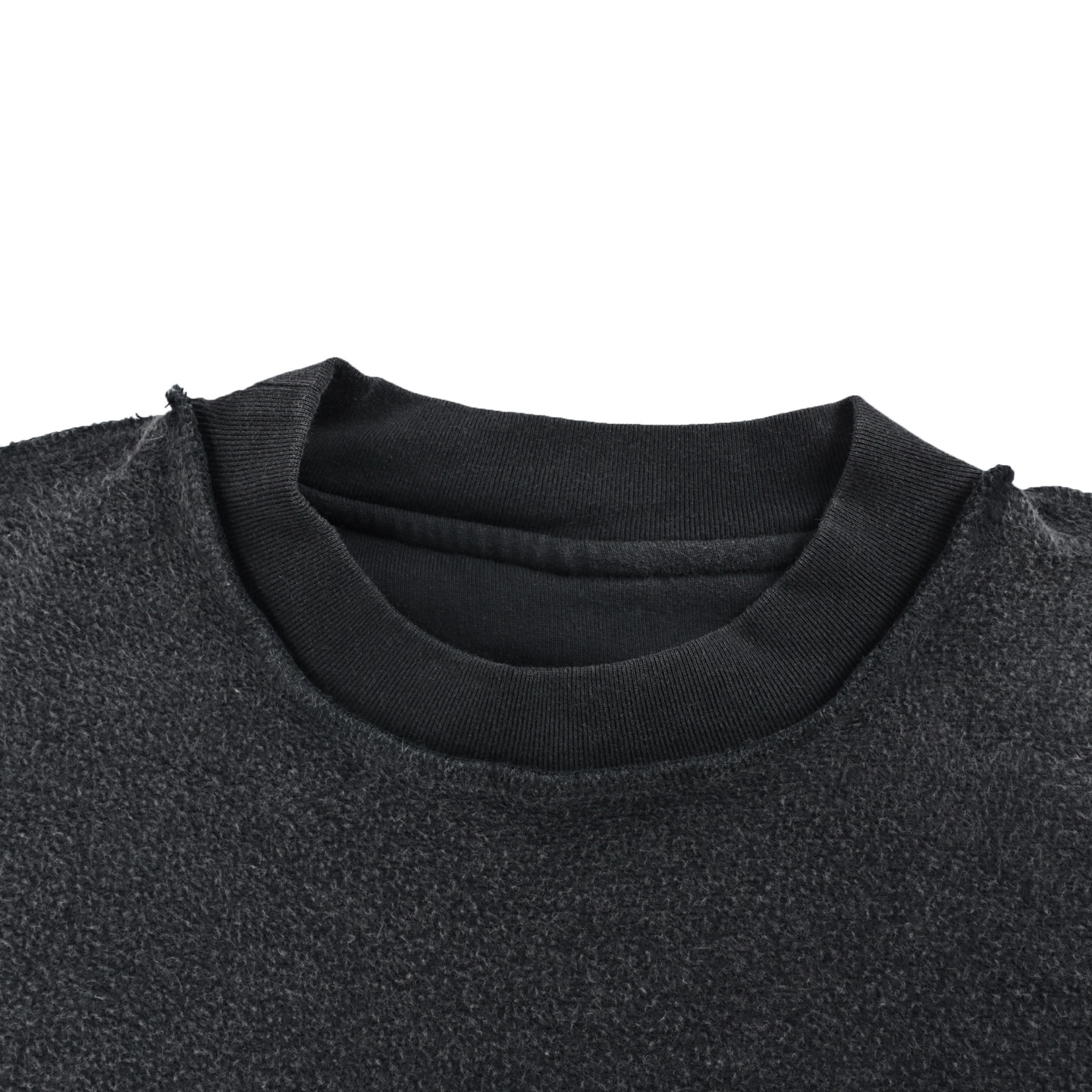 Balenciaga/巴黎世家 25Fw 反穿水洗圆领卫衣