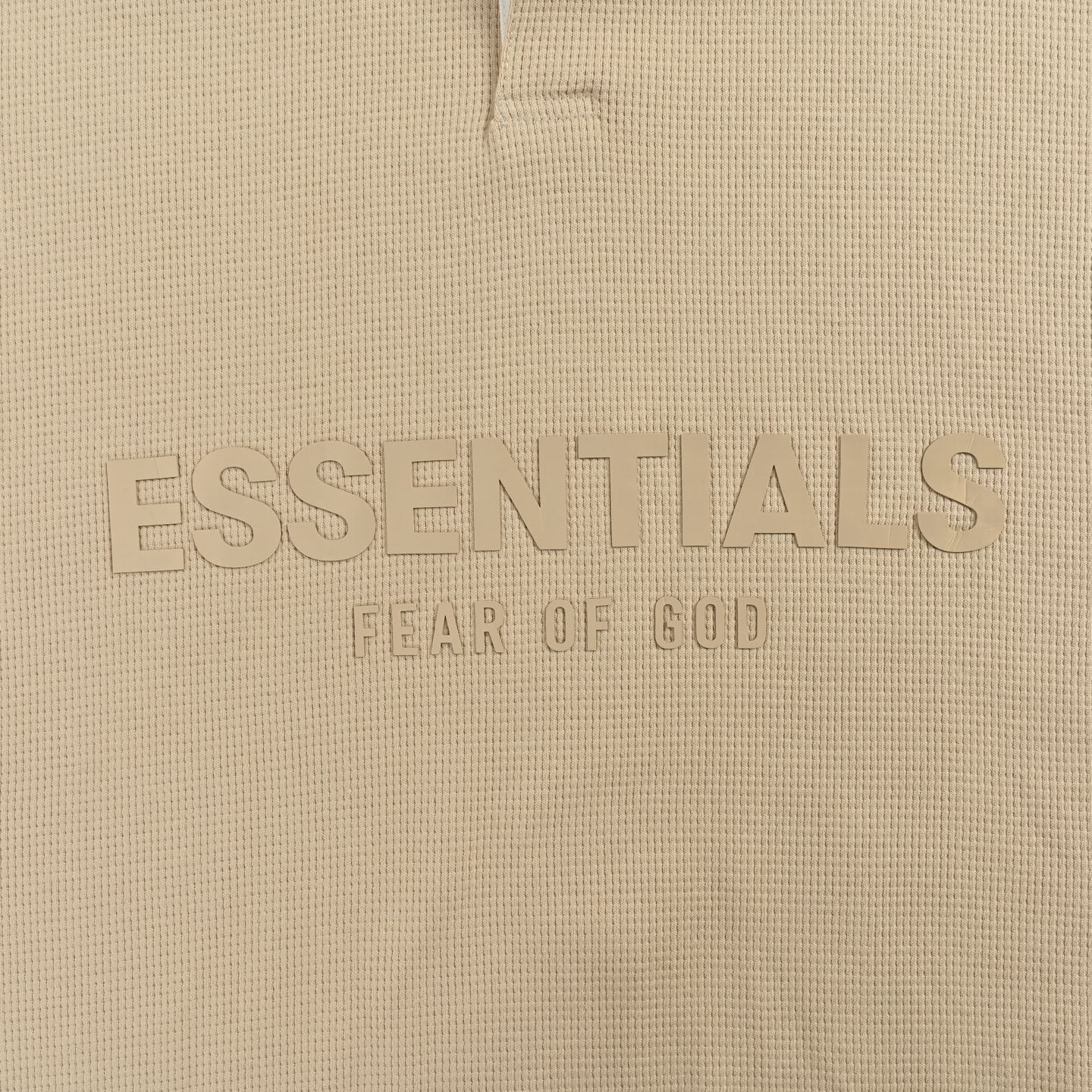 Fear Of God 25Fw 复线华夫格翻领Polo卫衣