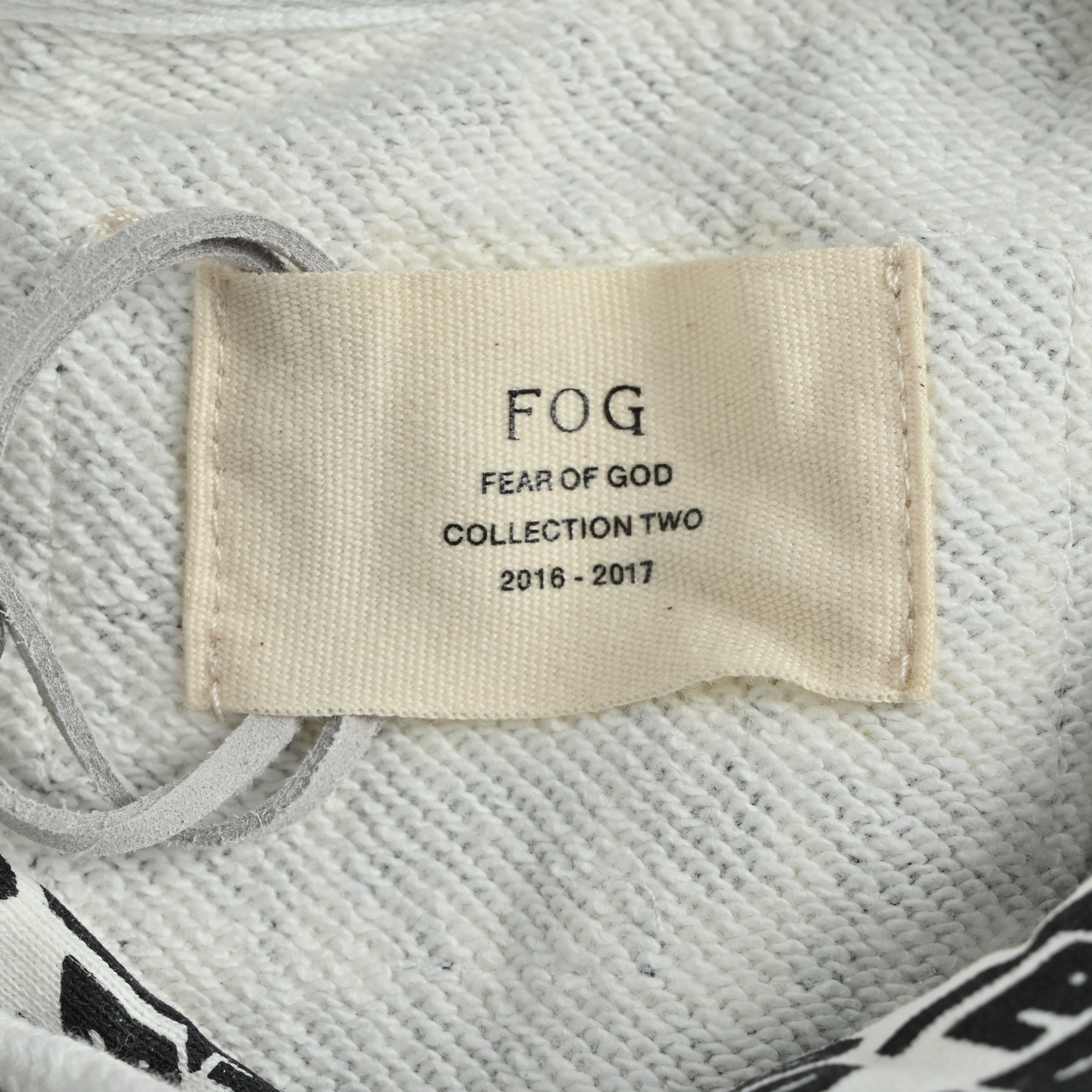 Fear Of God 满心logo连帽卫衣