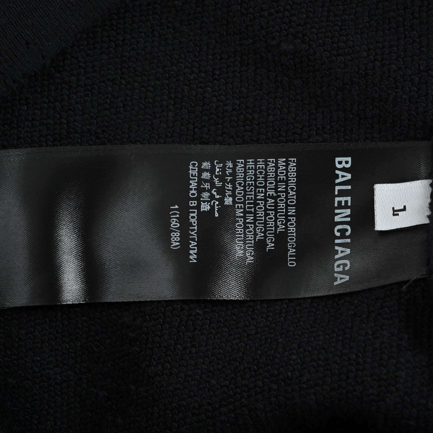 Balenciaga/巴黎世家 网址刺绣水洗连帽卫衣