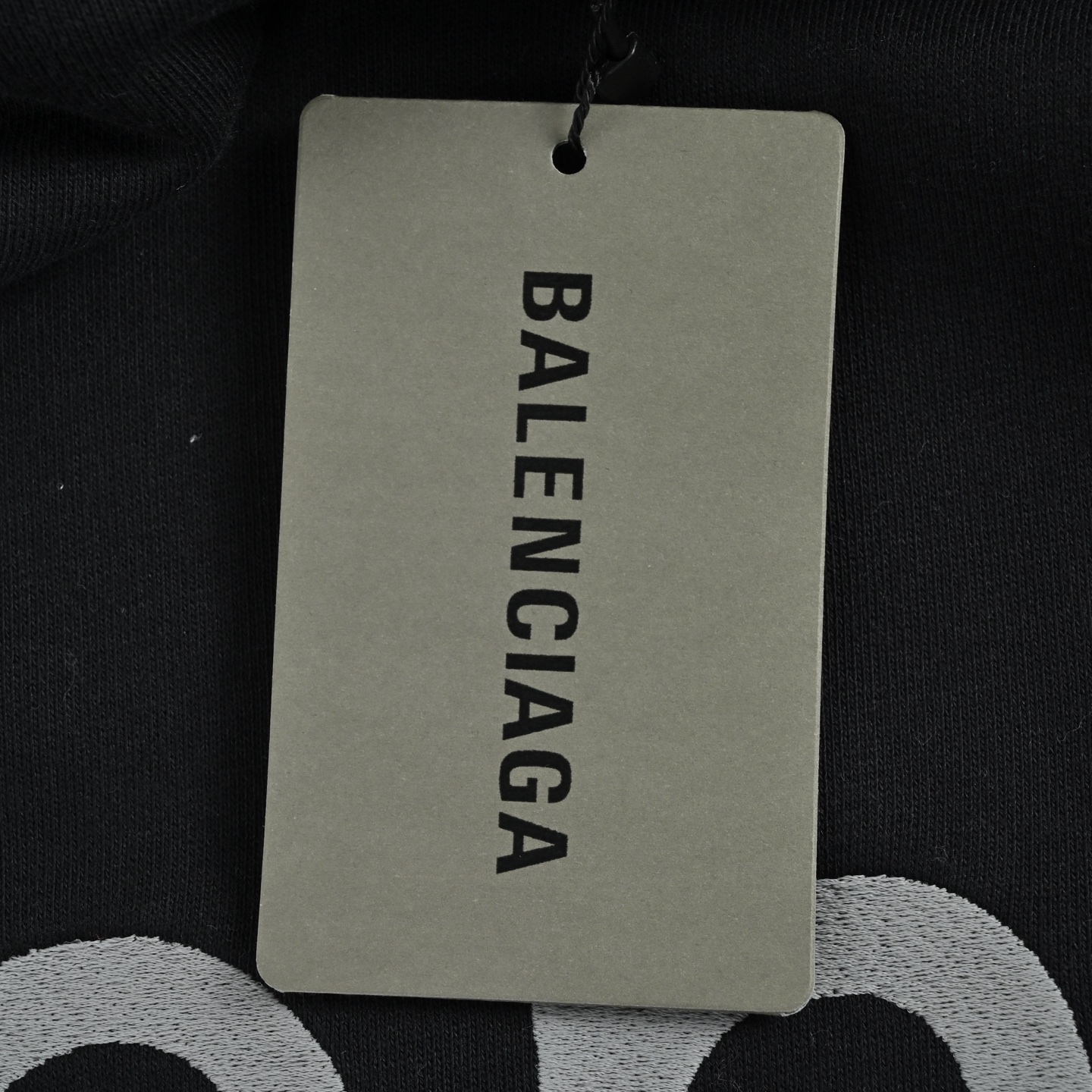 Balenciaga/巴黎世家 网址刺绣水洗连帽卫衣
