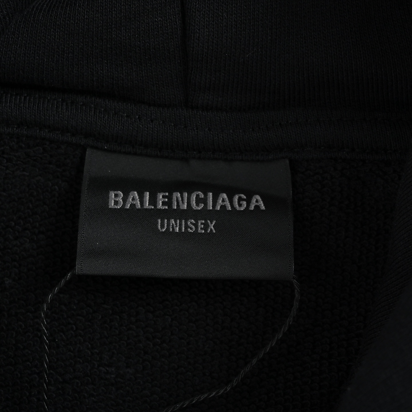 Balenciaga/巴黎世家 网址刺绣水洗连帽卫衣