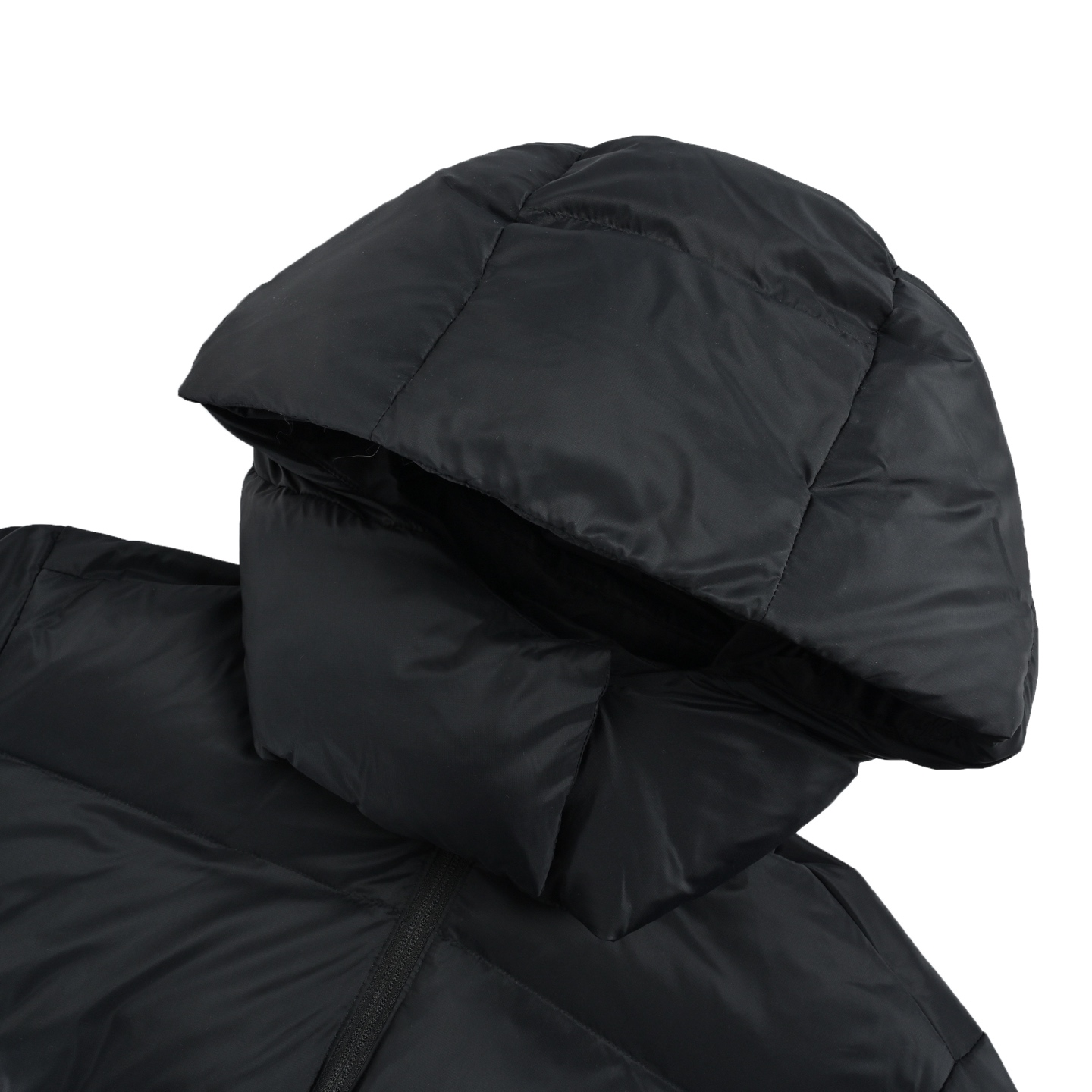 ALO 短款螺纹连帽羽绒服 填充80绒国标羽绒服并非市面上的棉服 alo yoga Foxy Puffer 宽松连帽舒适女款