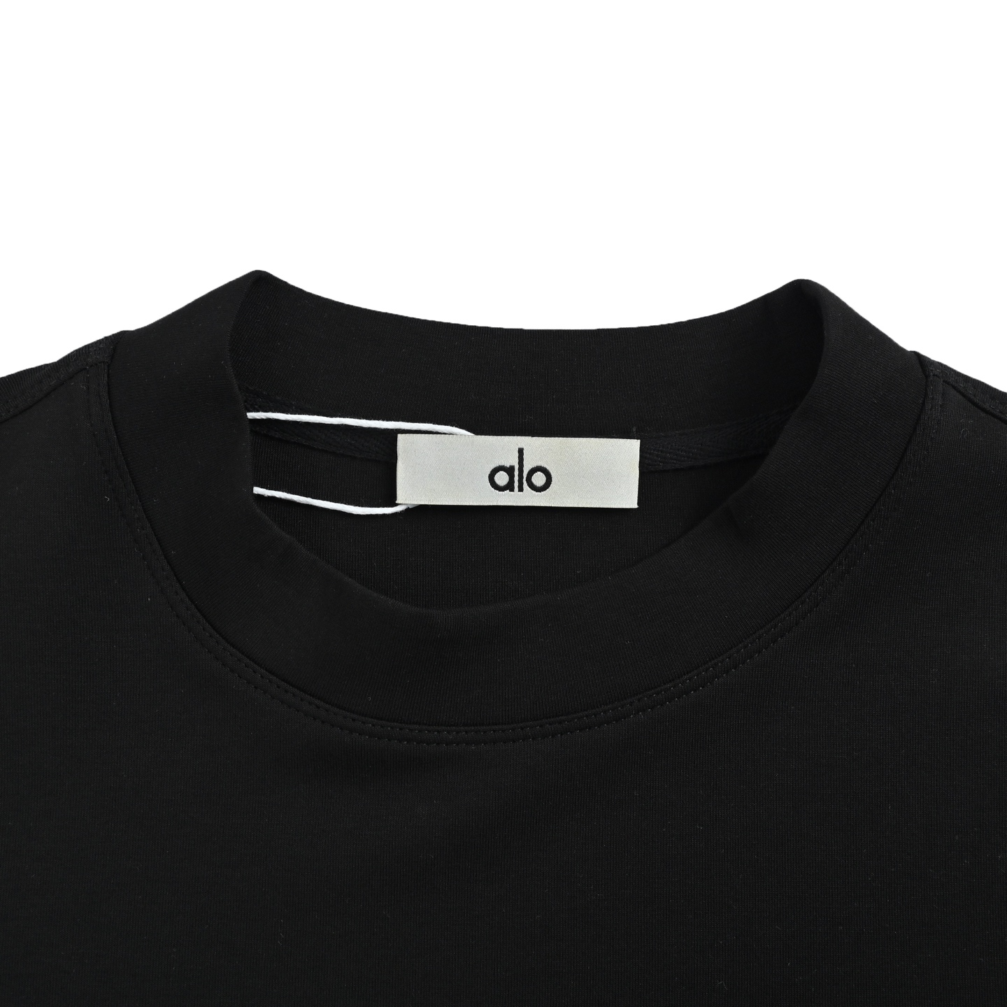 ALO 25Fw 暗纹立体logo榻榻米刺绣长袖T恤
