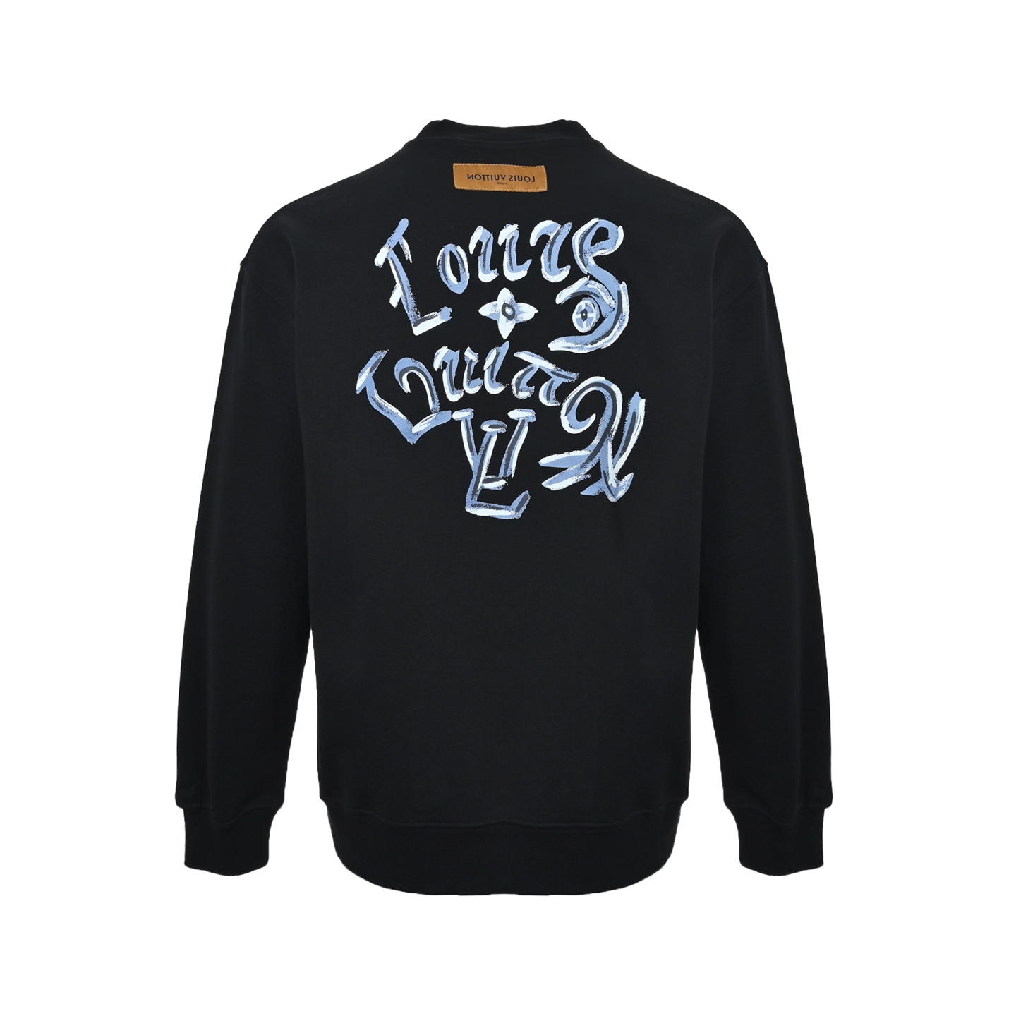 Louis Vuitton/路易威登 25Fw 涂鸦字母logo印花卫衣 路易威登 25SS秋冬新款 涂鸦字母印花
