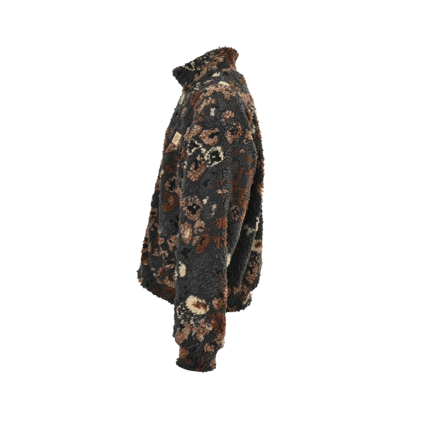 Louis Vuitton & Nigo 花型双面穿抓绒羊羔绒外套
