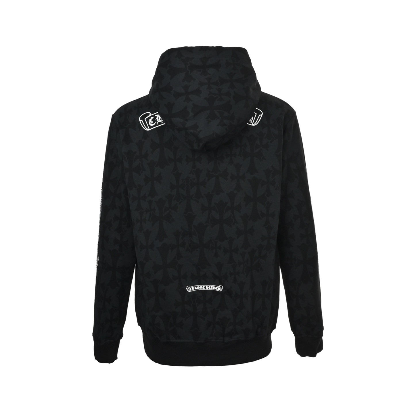 Chrome Hearts/克罗心 25Fw 暗纹满印连帽卫衣