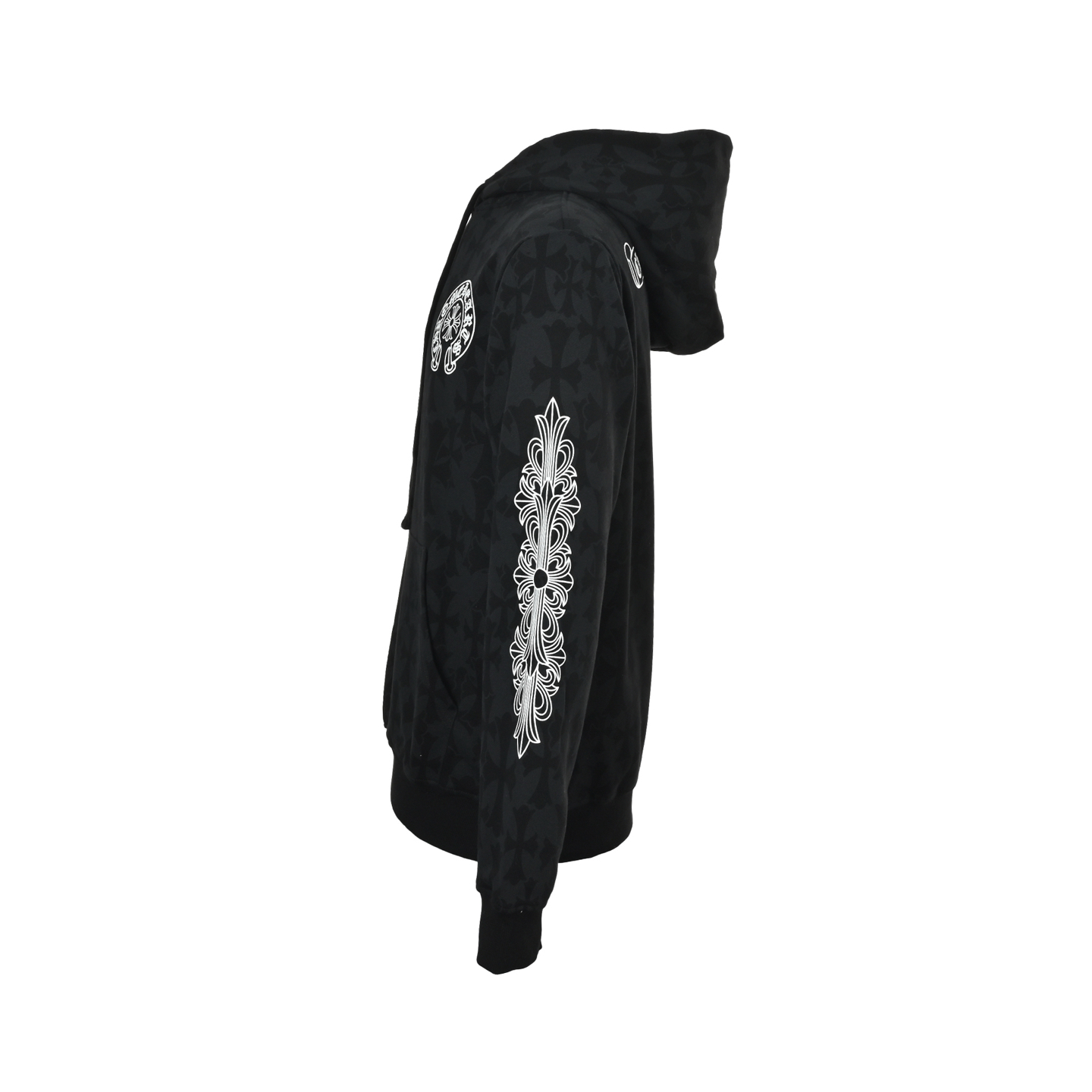 Chrome Hearts/克罗心 25Fw 暗纹满印连帽卫衣