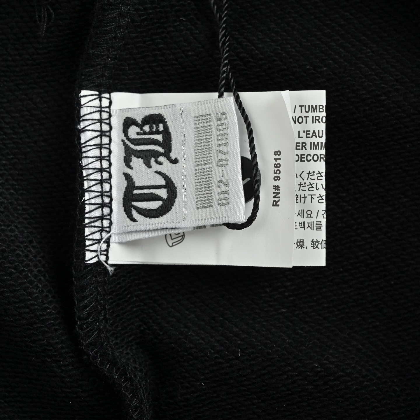 Chrome Hearts/克罗心 25Fw 暗纹满印连帽卫衣
