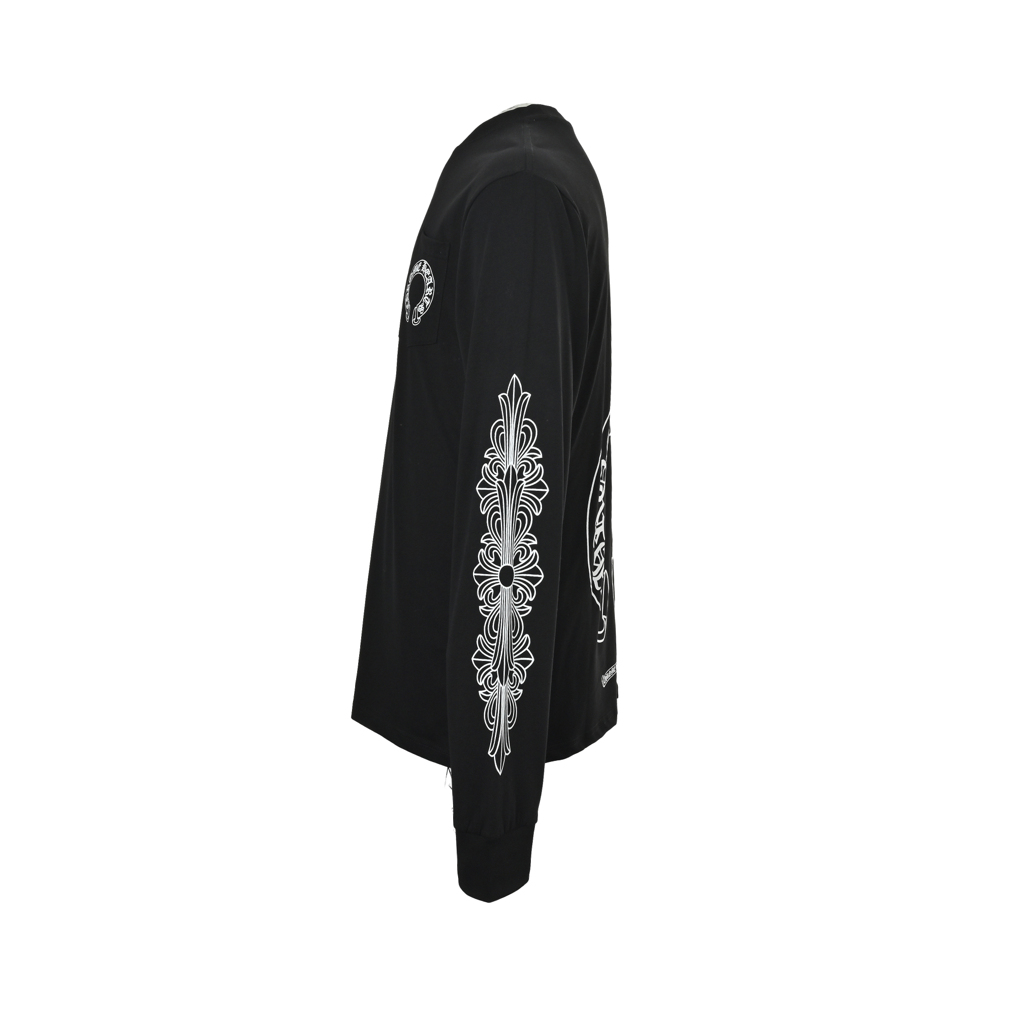 Chrome Hearts/克罗心 25Fw 前后马蹄印花长袖T恤