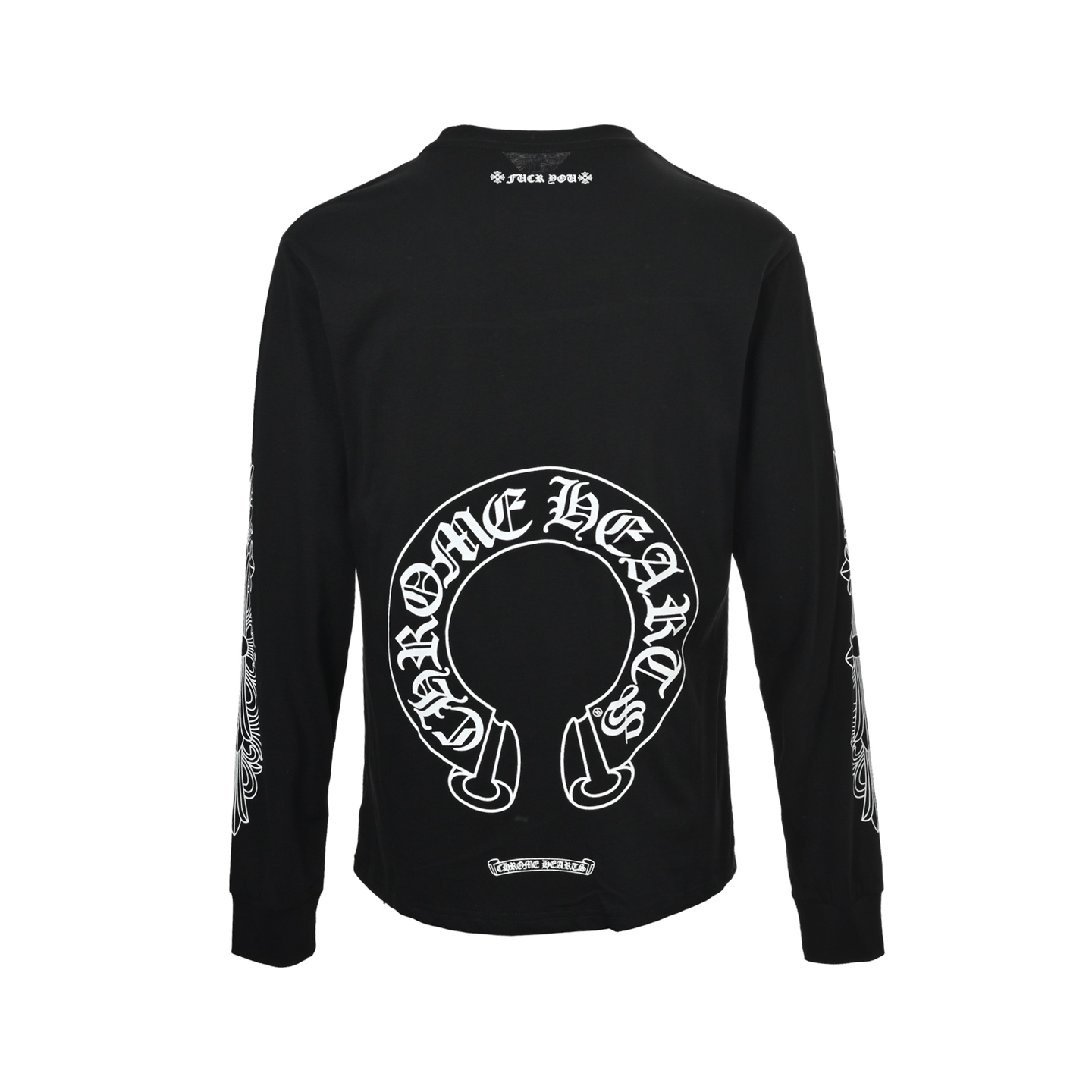 Chrome Hearts/克罗心 25Fw 前后马蹄印花长袖T恤