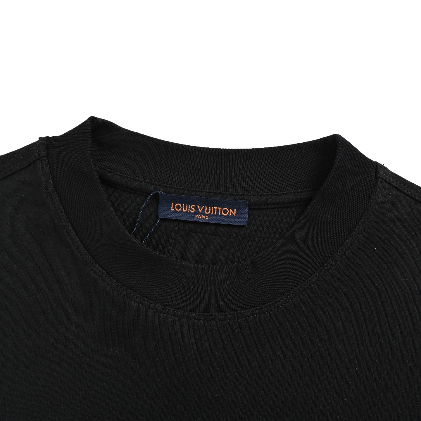 Louis Vuitton/路易威登 暗纹编织立体logo刺绣长袖T恤