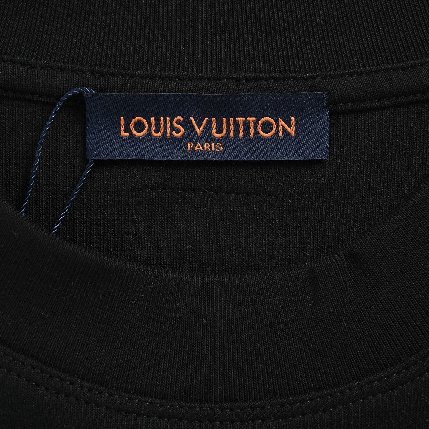 Louis Vuitton/路易威登 暗纹编织立体logo刺绣长袖T恤