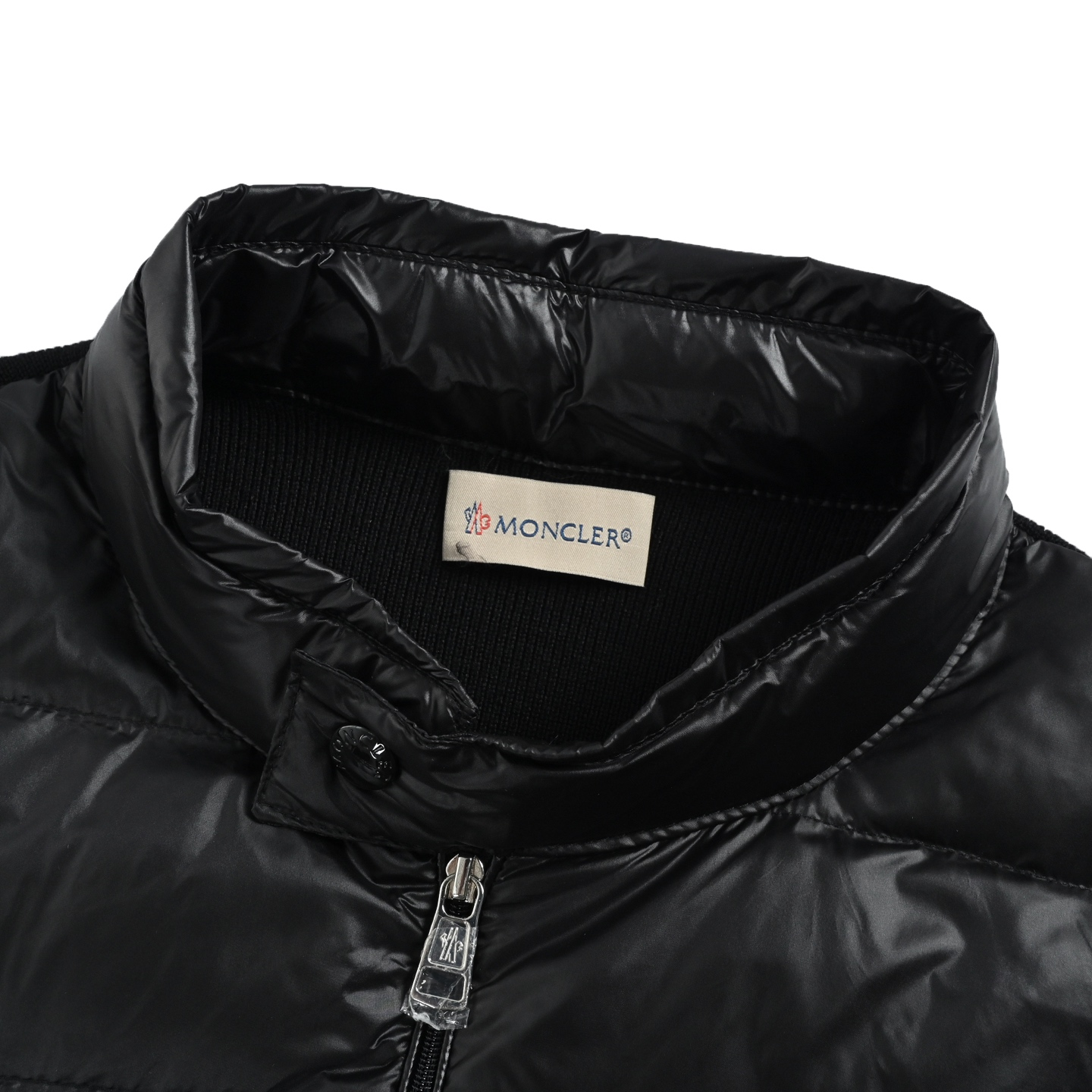 Moncler/蒙口 针织拼接羽绒夹克外套