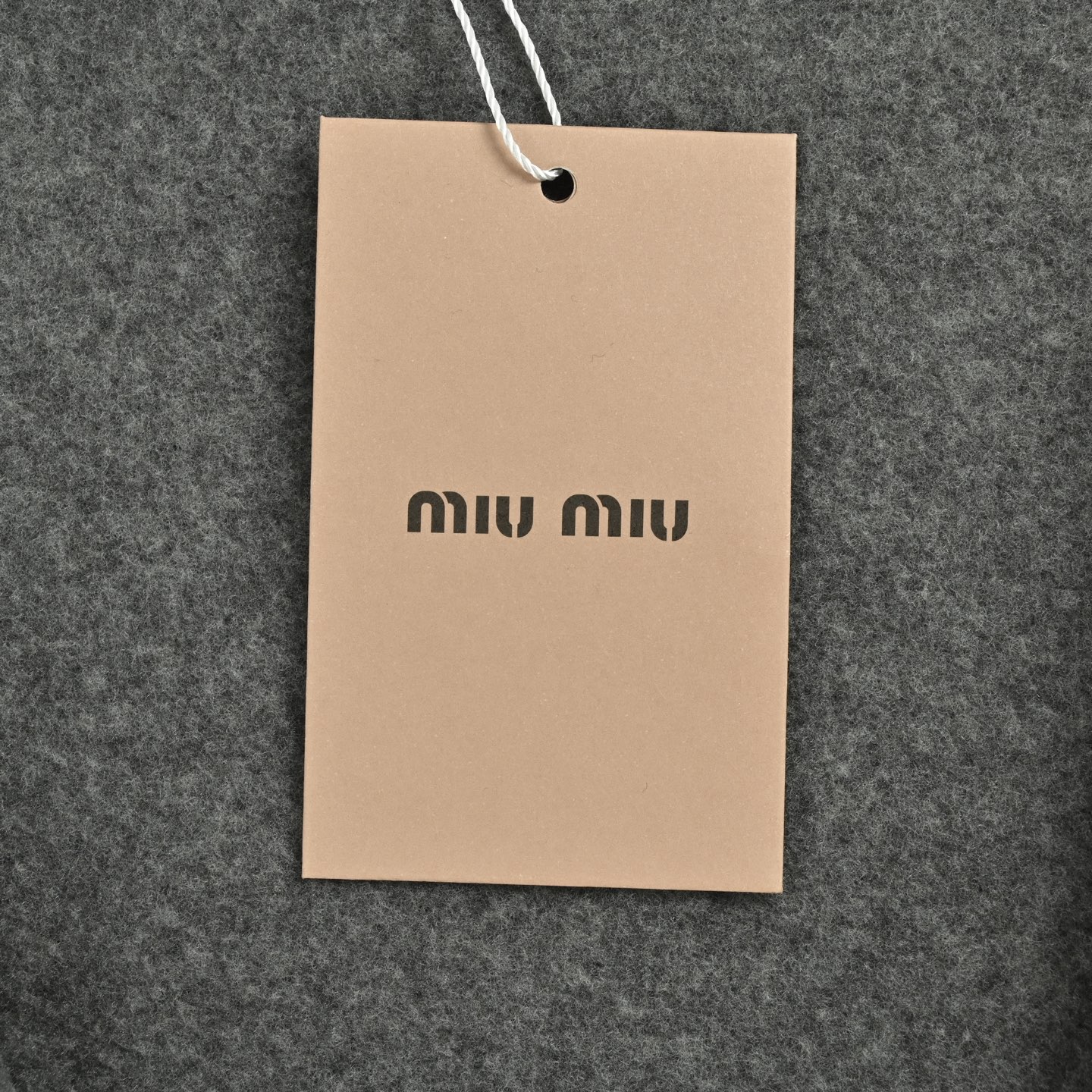 Miu Miu/缪缪 刺绣小标摇粒绒拉链外套