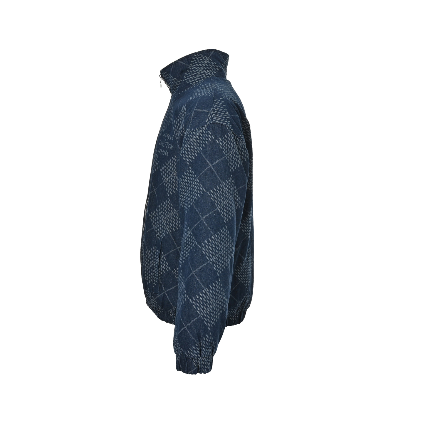 Louis Vuitton/路易威登 棋盘格羊羔绒棉服外套