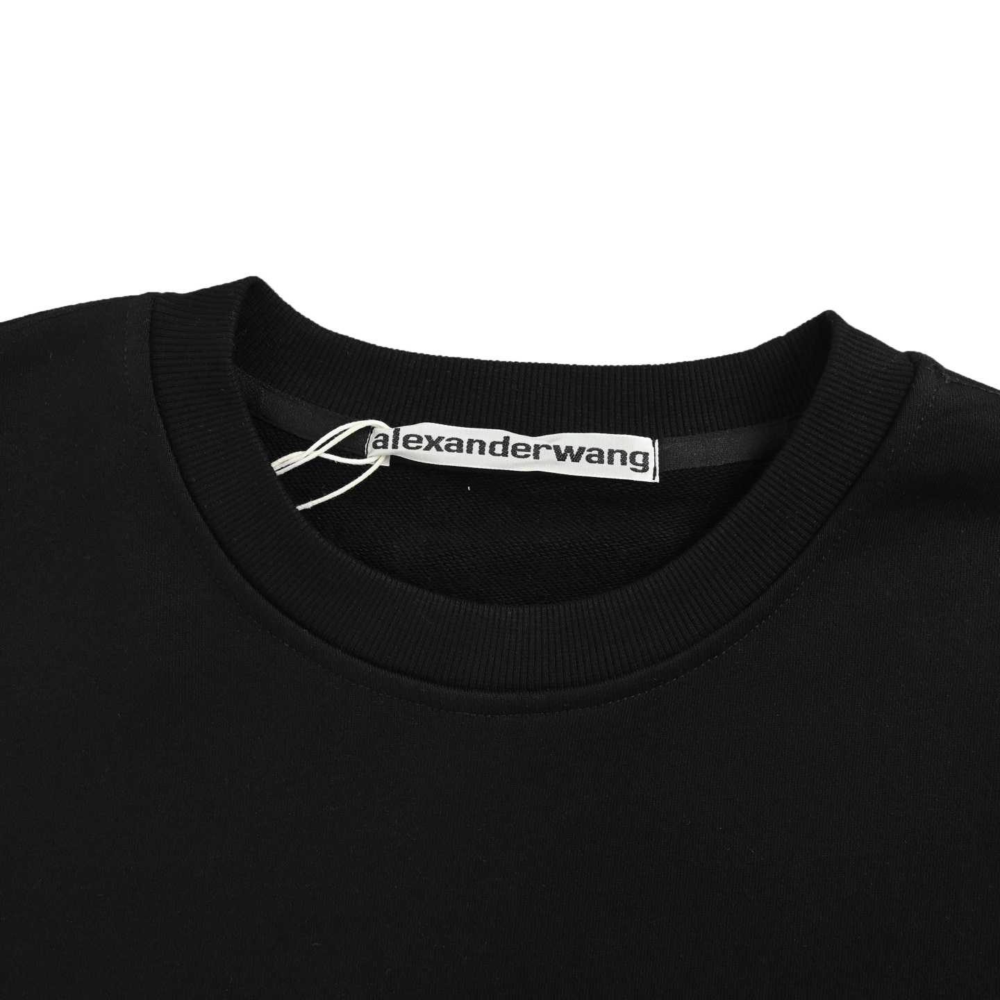 Alexander Wang/亚历山大王 25Fw 五排字母圆领卫衣