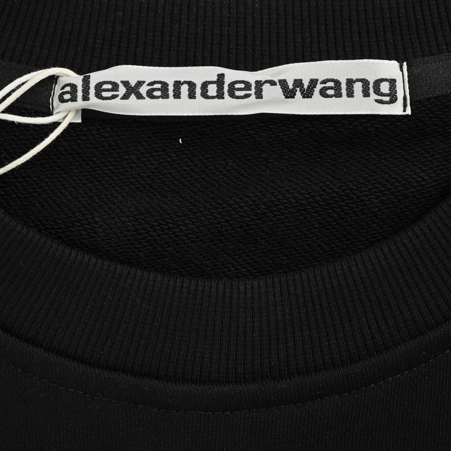 Alexander Wang/亚历山大王 25Fw 五排字母圆领卫衣