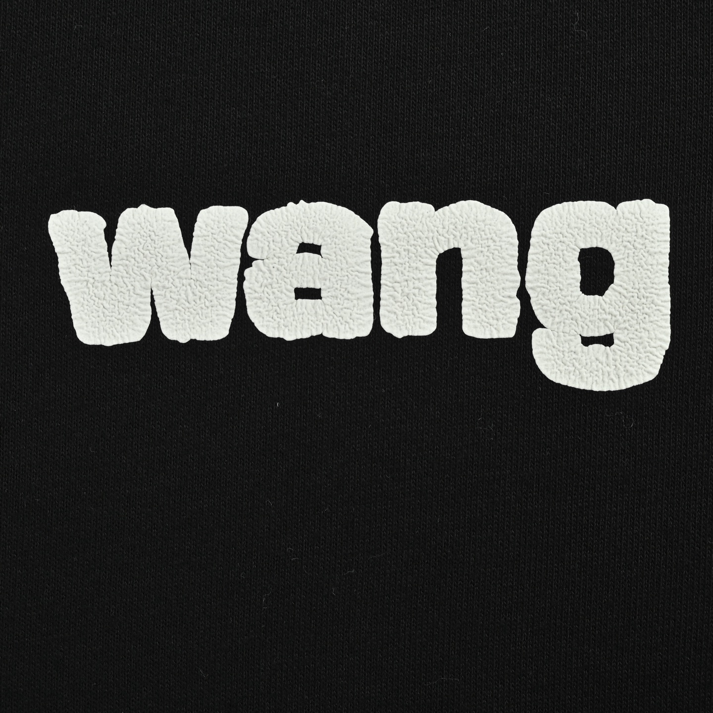Alexander Wang/亚历山大王 25Fw 毛边字母圆领卫衣-Chinese UA Cheap High Quatity Brand Clothes Bags handbags Sneakers wholesale wholesaler seller from China Factory suppliers Fashion Clothing Shoes best Quality Beautiful Price Alexander Wang/亚历山大王 25Fw 毛边字母圆领卫衣