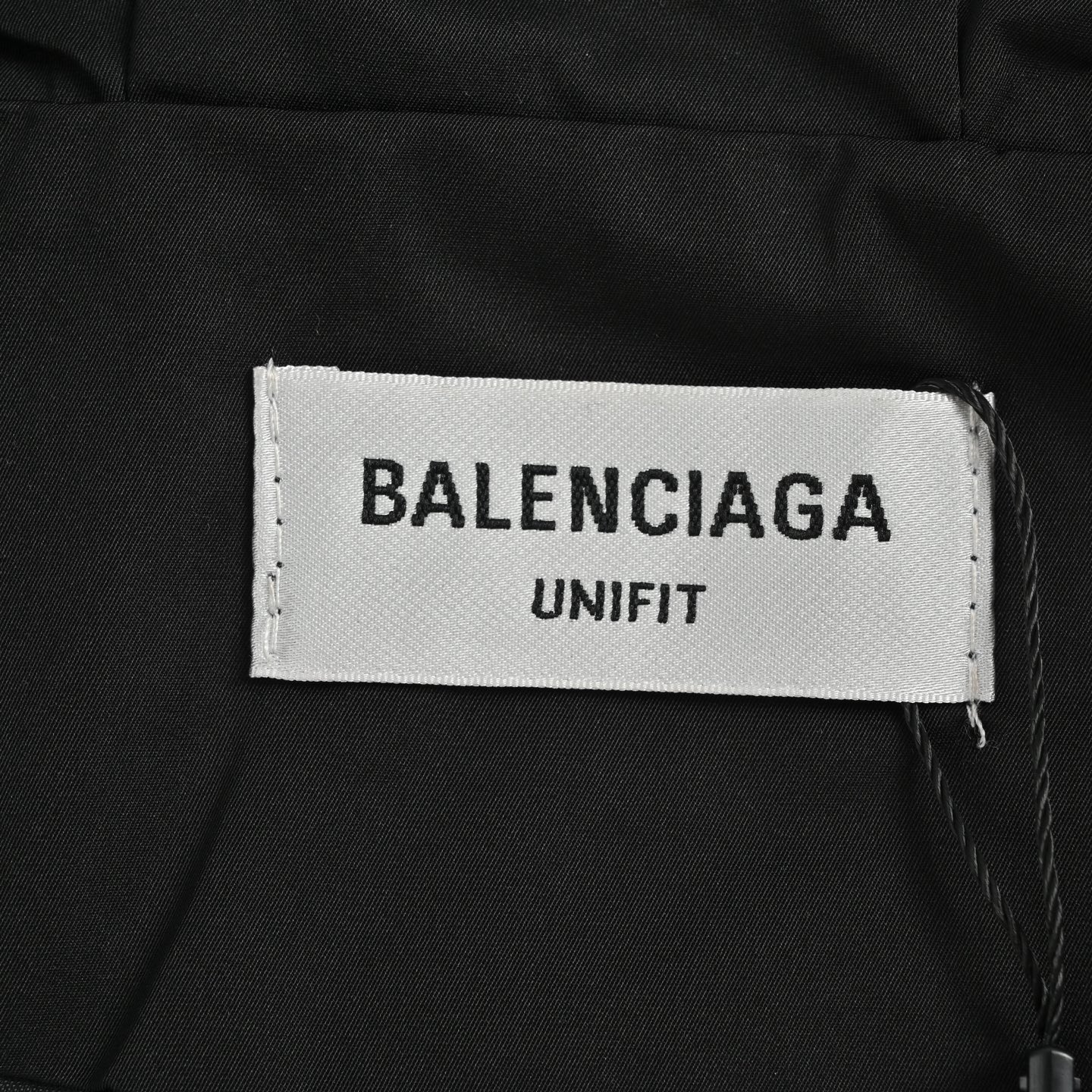 Balenciaga/巴黎世家3Bsporty双拉链黑色夹克冲锋衣外套