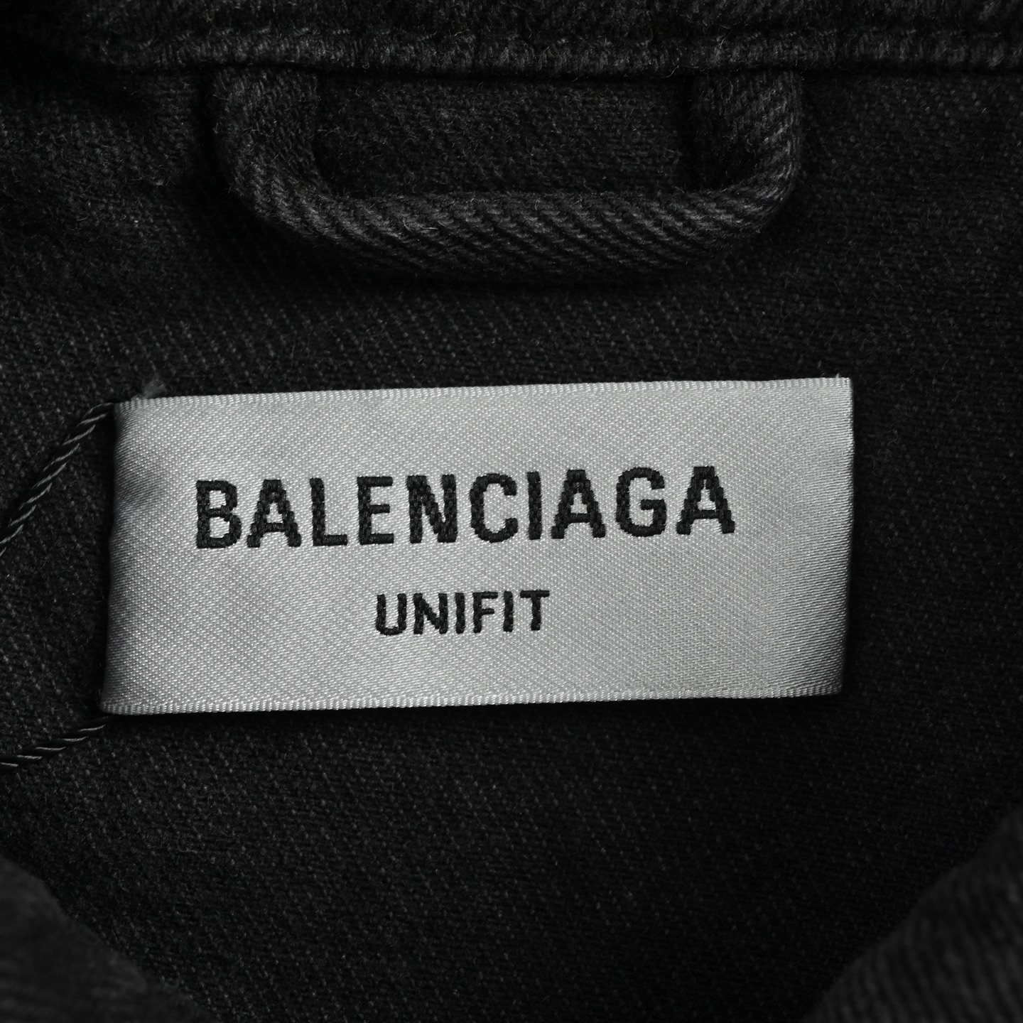 Balenciaga/巴黎世家 可乐刺绣压胶字母牛仔外套