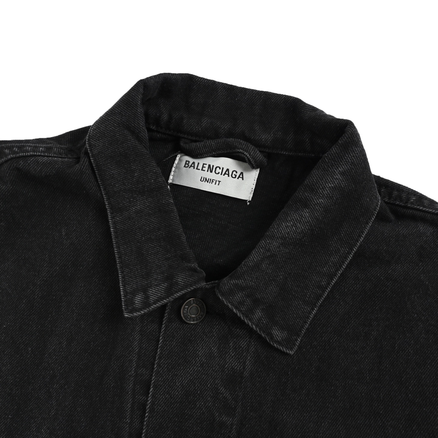 Balenciaga/巴黎世家 双B手绘涂鸦印花牛仔外套