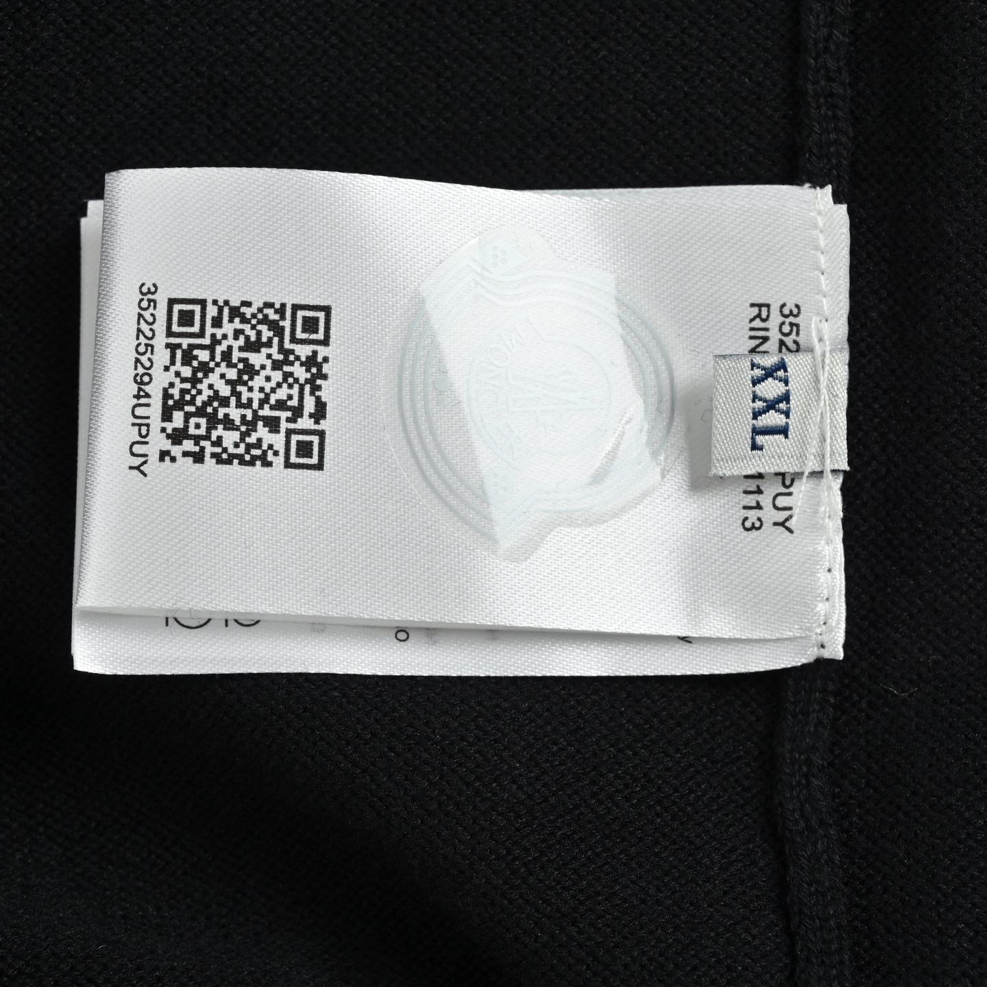 Moncler/蒙口 小标logo半拉链毛衣 黑色 藏蓝 灰