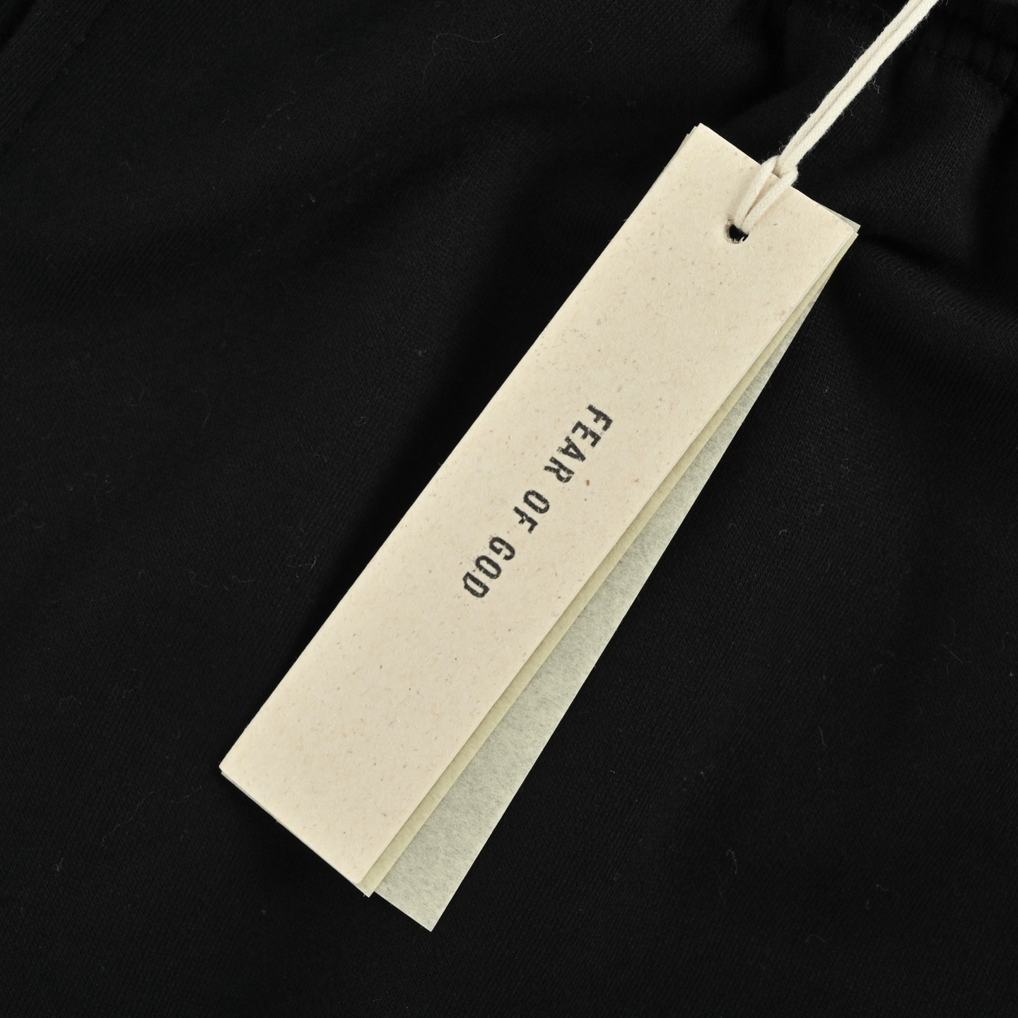 Fear of god ESSENTIALS FOG 硅胶小标长裤