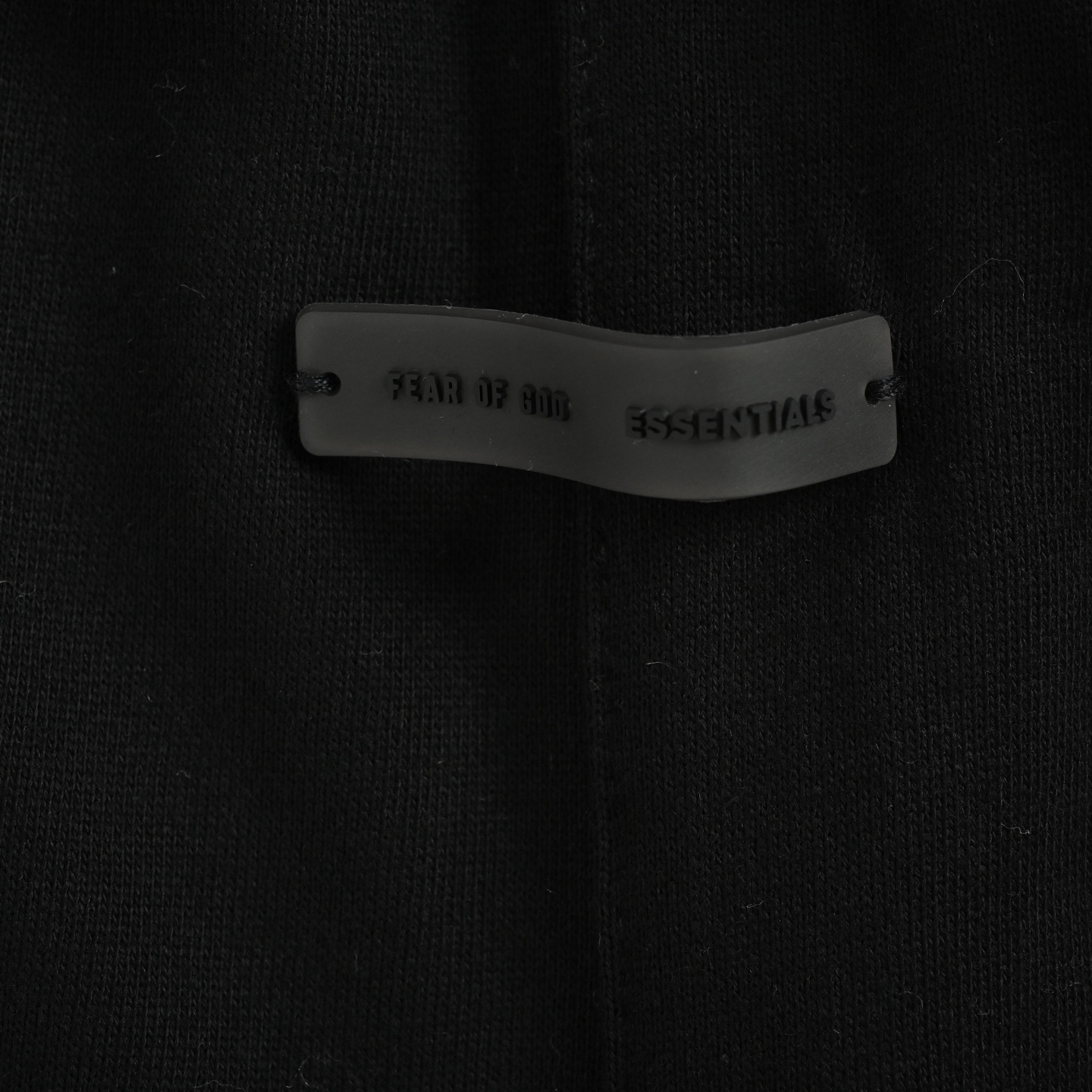 Fear of god ESSENTIALS FOG 硅胶小标长裤