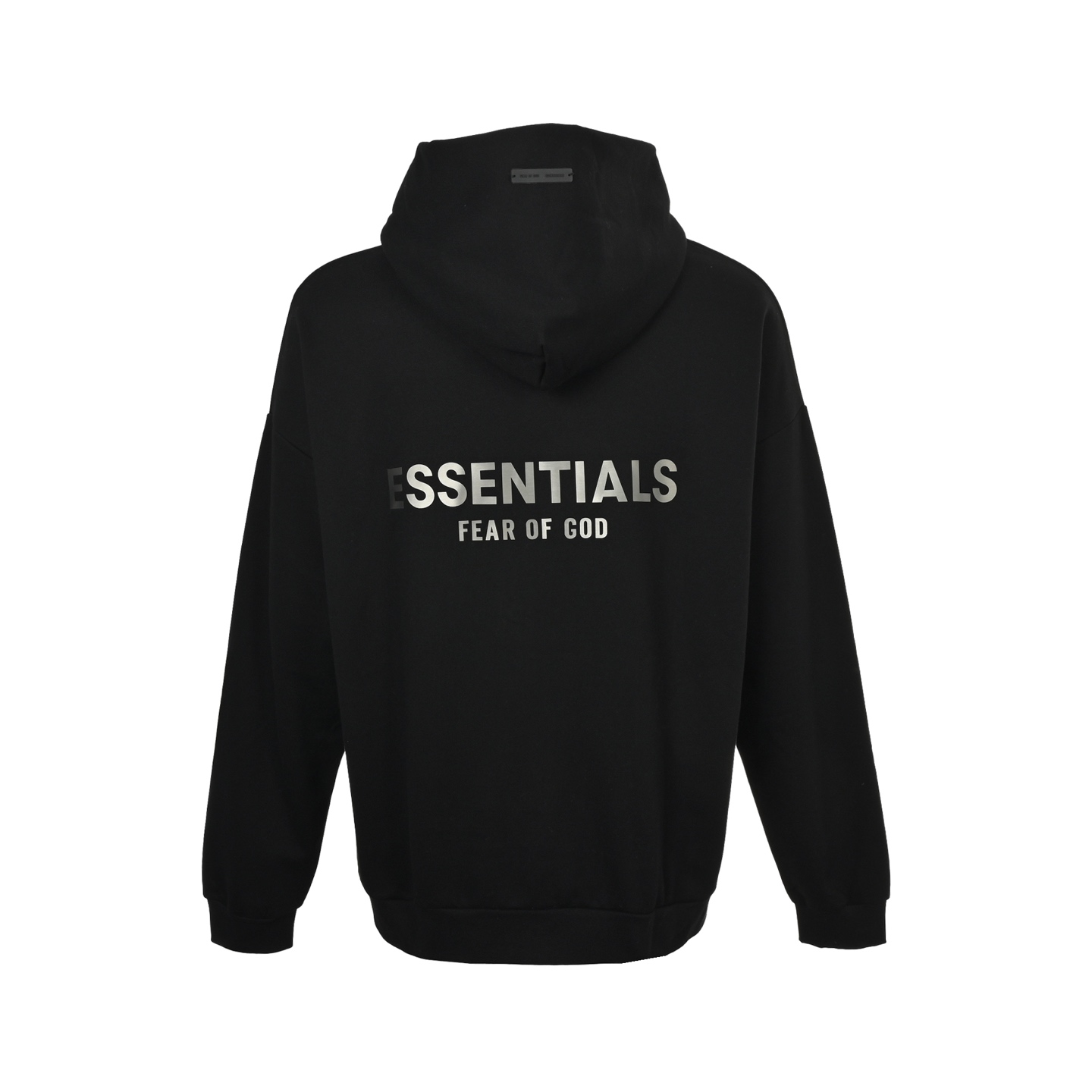 Fear of god Fog Essentials 拉丝压花字母连帽卫衣