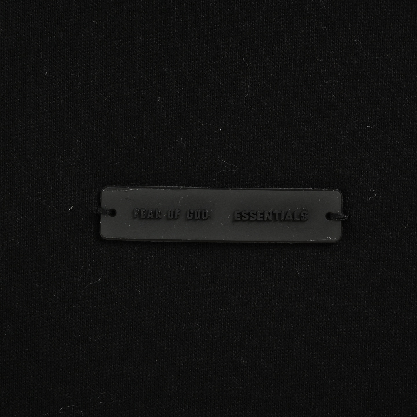 Fear of god Fog Essentials 拉丝压花字母连帽卫衣