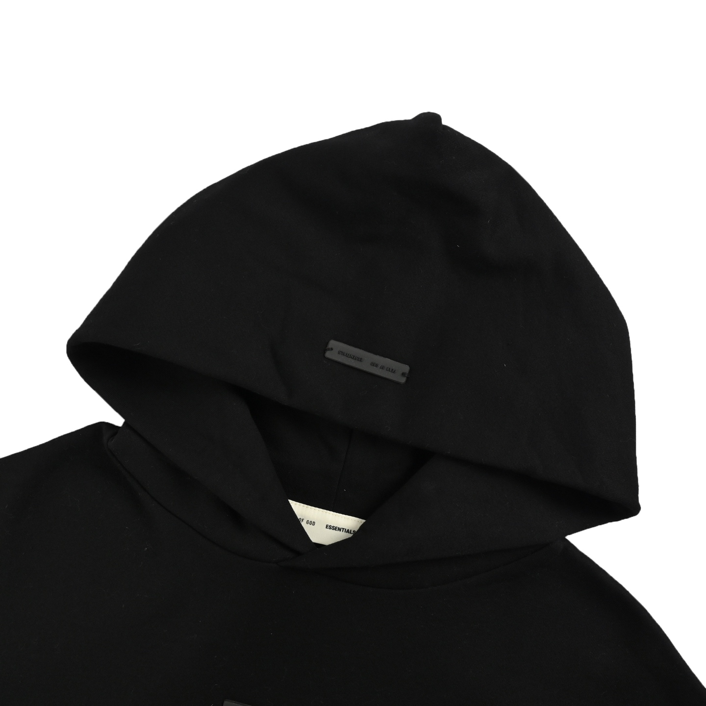 Fear of god Fog Essentials 拉丝压花字母连帽卫衣
