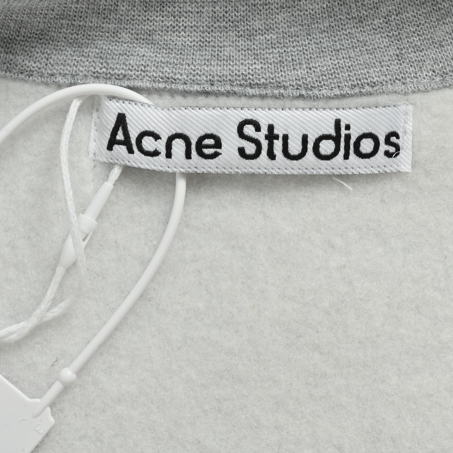 Acne Studios 25Fw 后背立体刺绣LOGO 拉链夹克外套