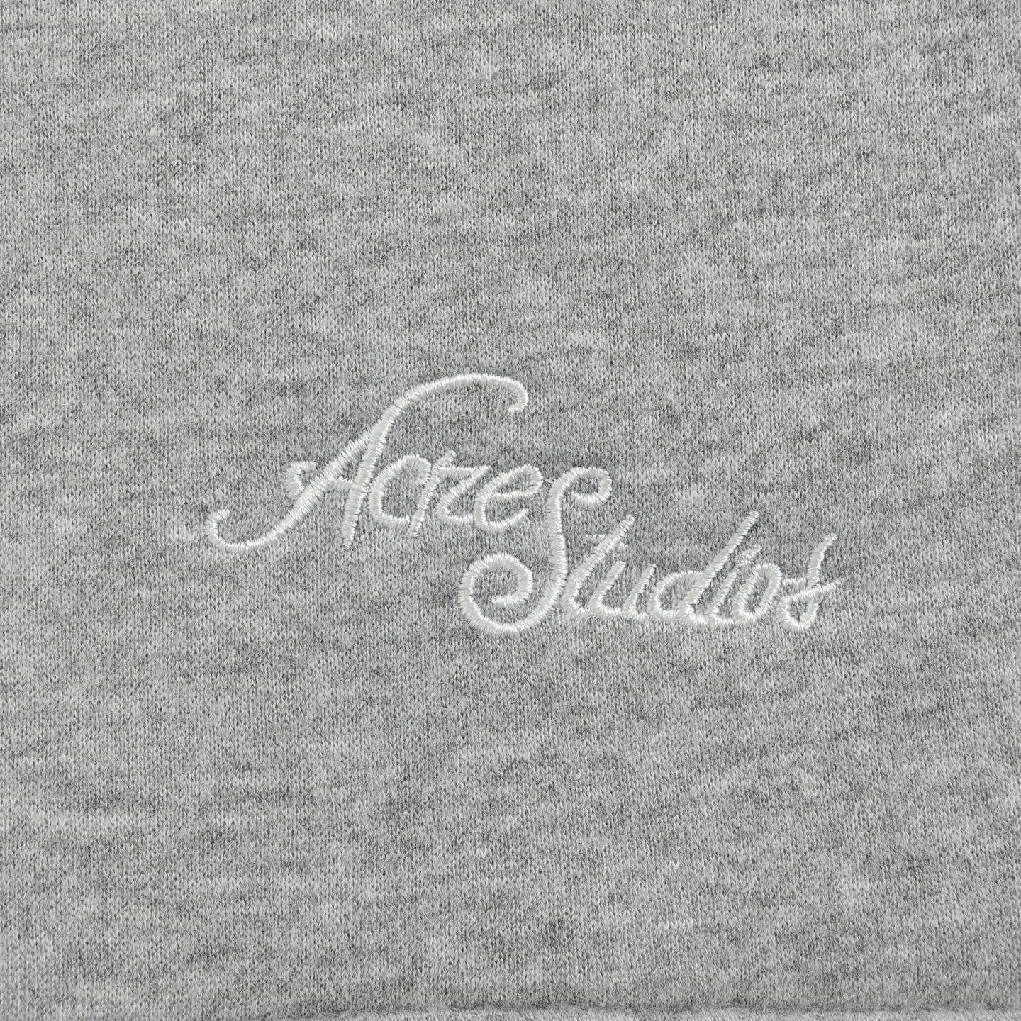 Acne Studios 25Fw 后背立体刺绣LOGO 拉链夹克外套