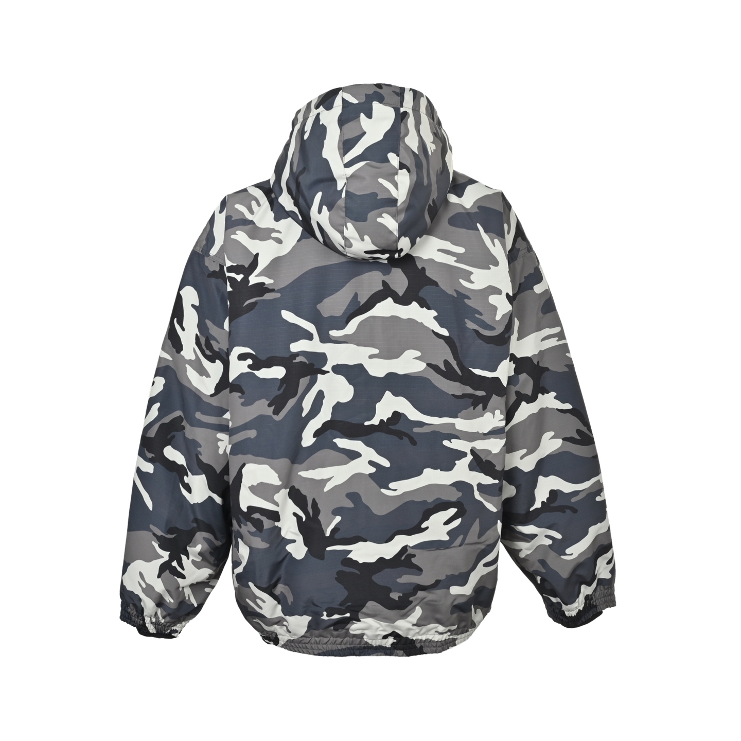 Balenciaga/巴黎世家 3B滑雪夹棉冲锋衣迷彩连帽外套