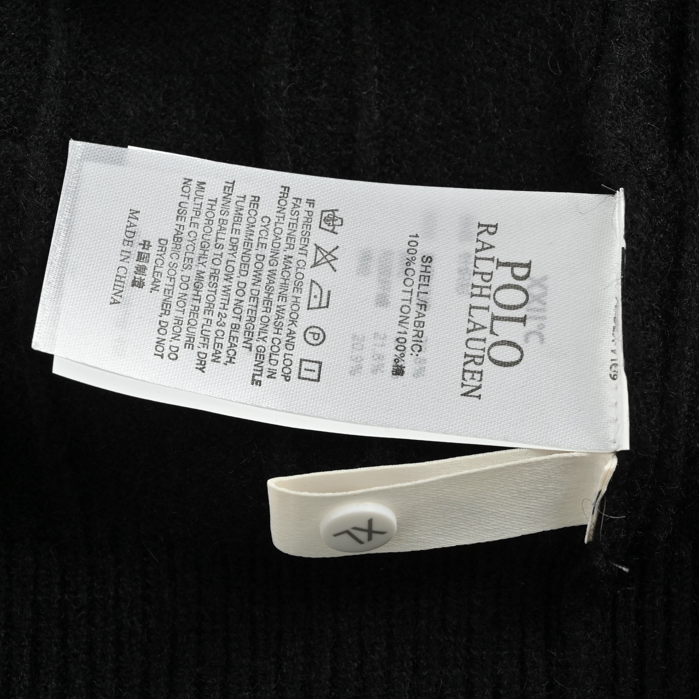 Ralph Lauren/拉夫劳伦 绞花翻领Polo毛衣