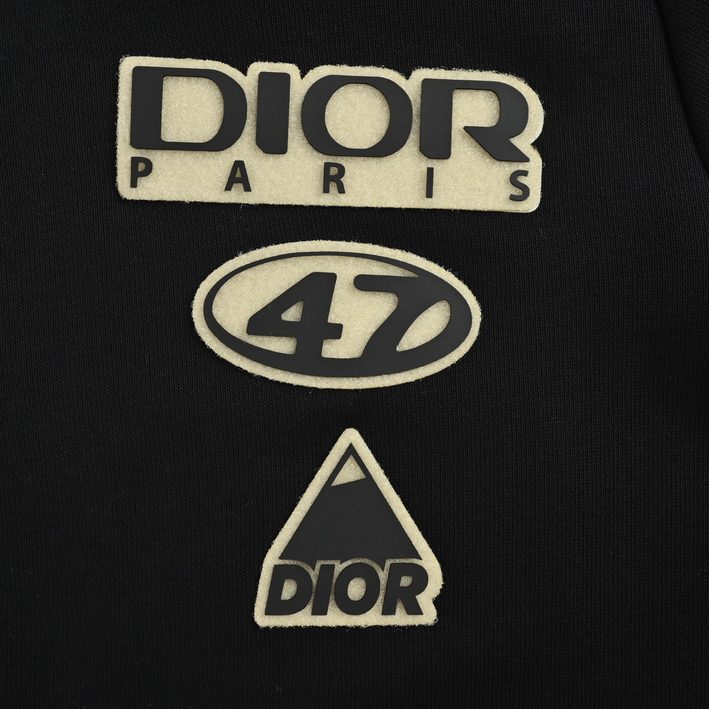 Dior/迪奥 25Fw 压胶字母徽标拉链连帽外套
