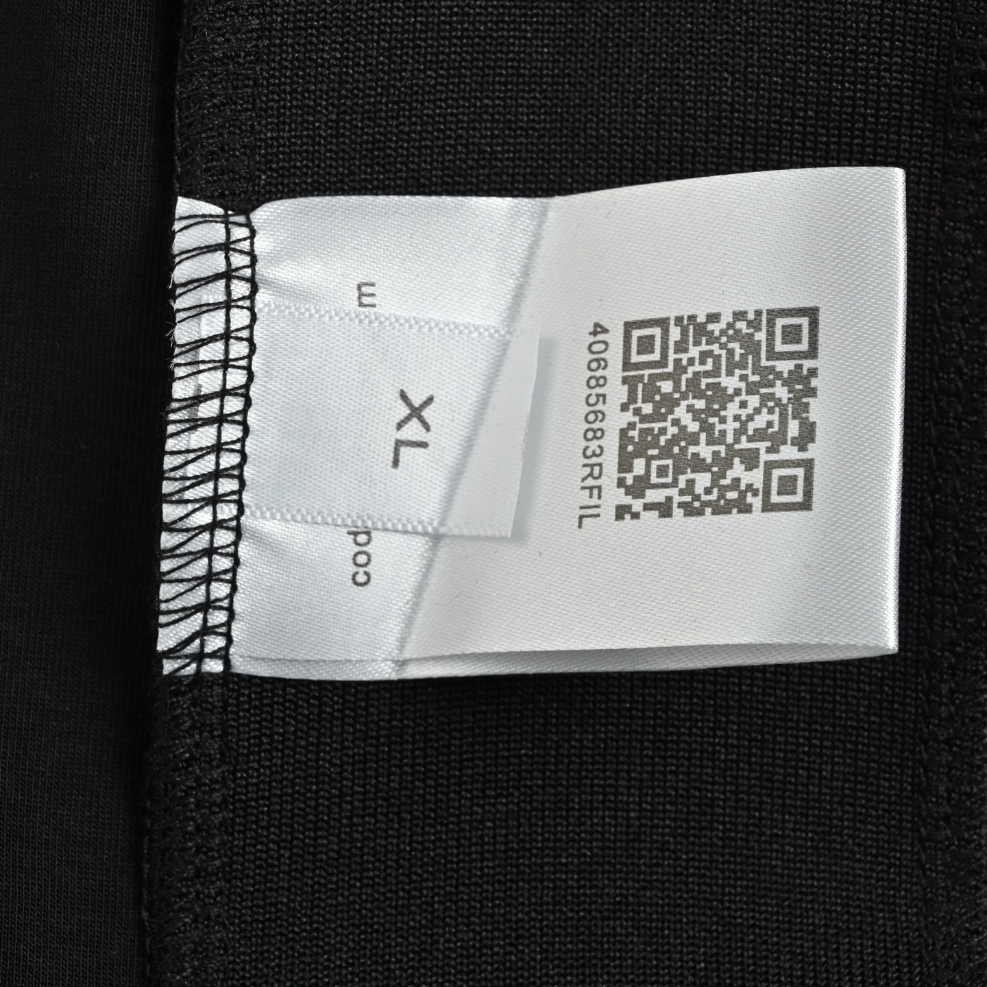 Moncler/蒙口 25Fw 简约小标徽标刺绣长袖T恤 黑色 白色