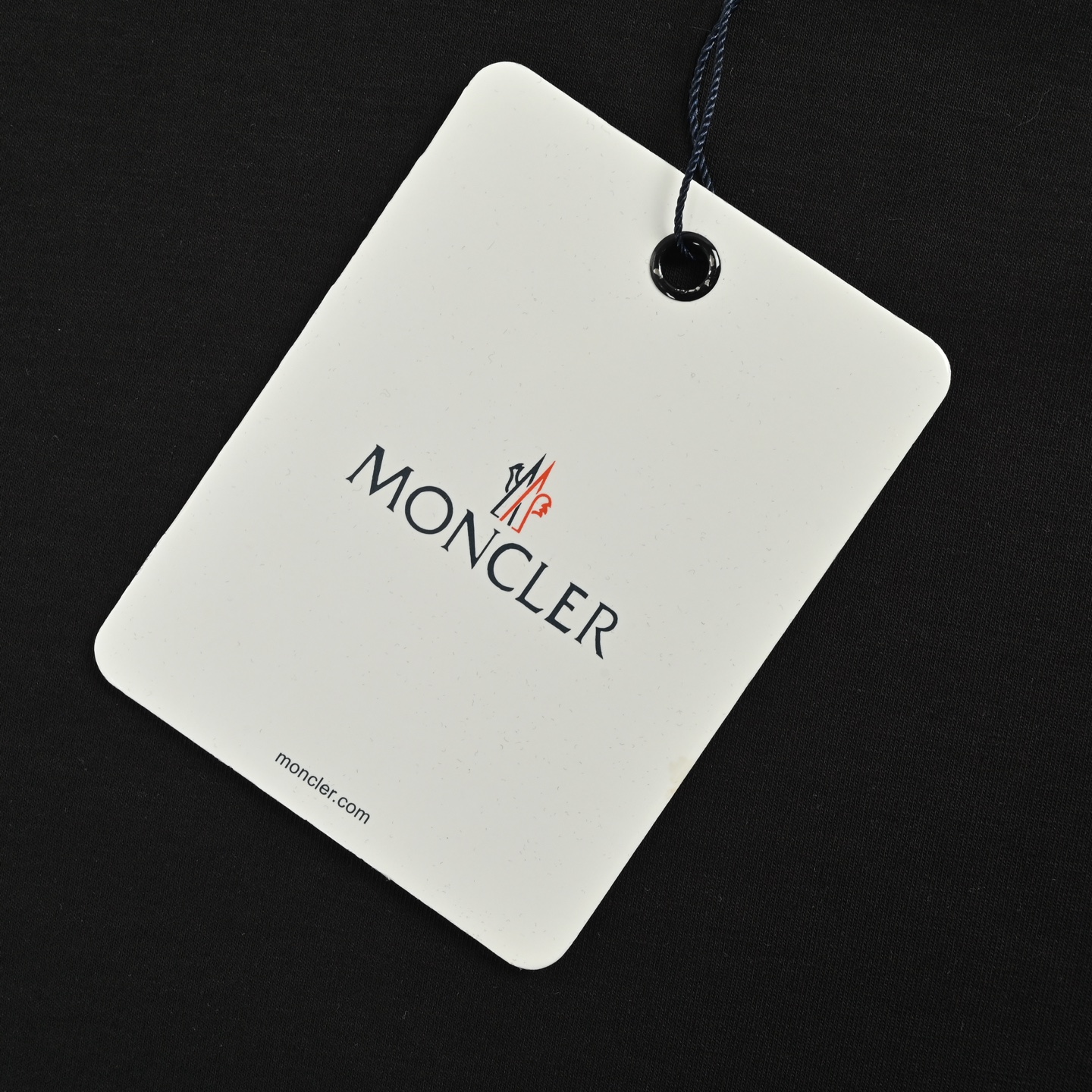 Moncler/蒙口 25Fw 简约小标徽标刺绣长袖T恤 黑色 白色