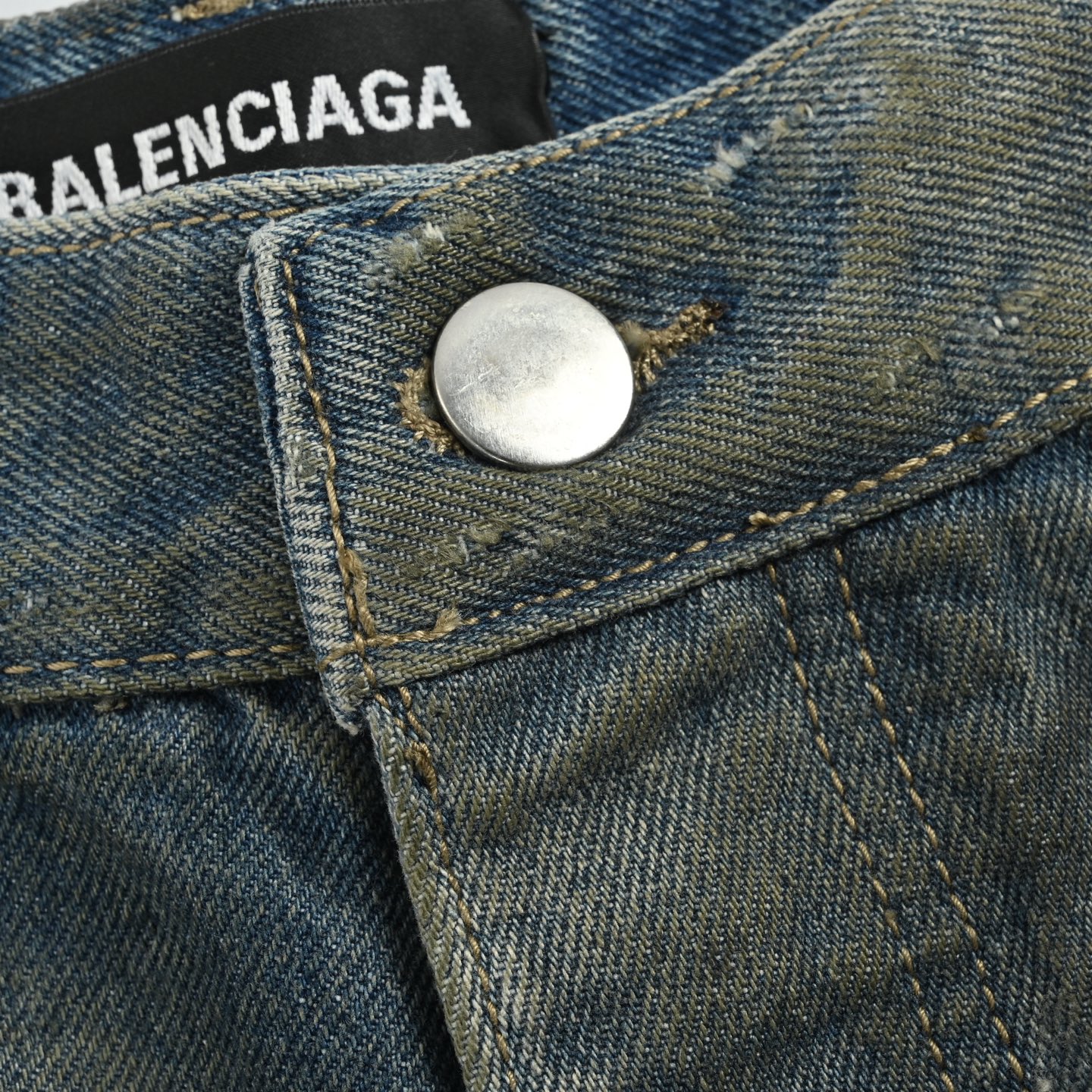 Balenciaga/巴黎世家 25Fw 破坏牛仔裤