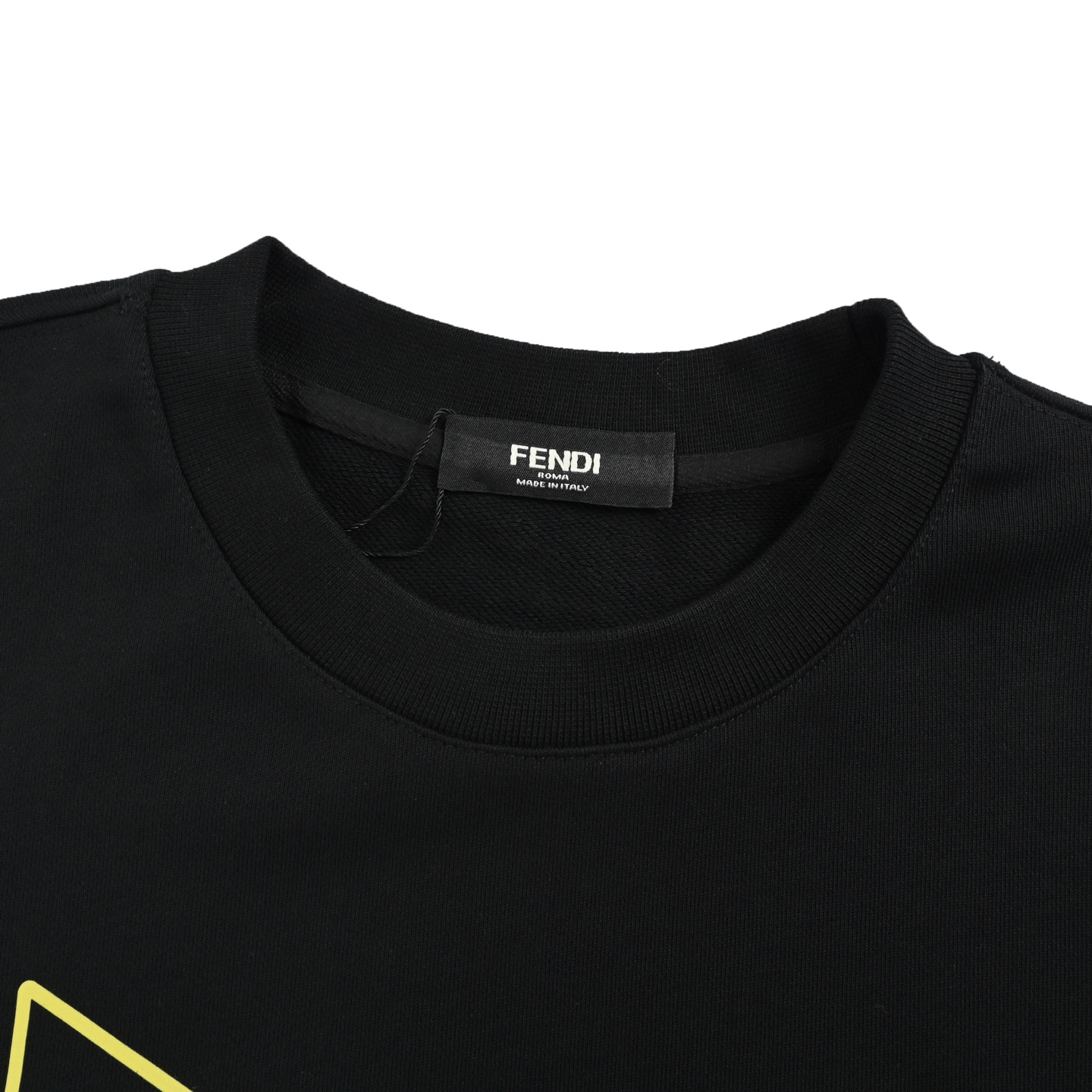 Fendi/芬迪 25Fw 黄眼睛圆领卫衣
