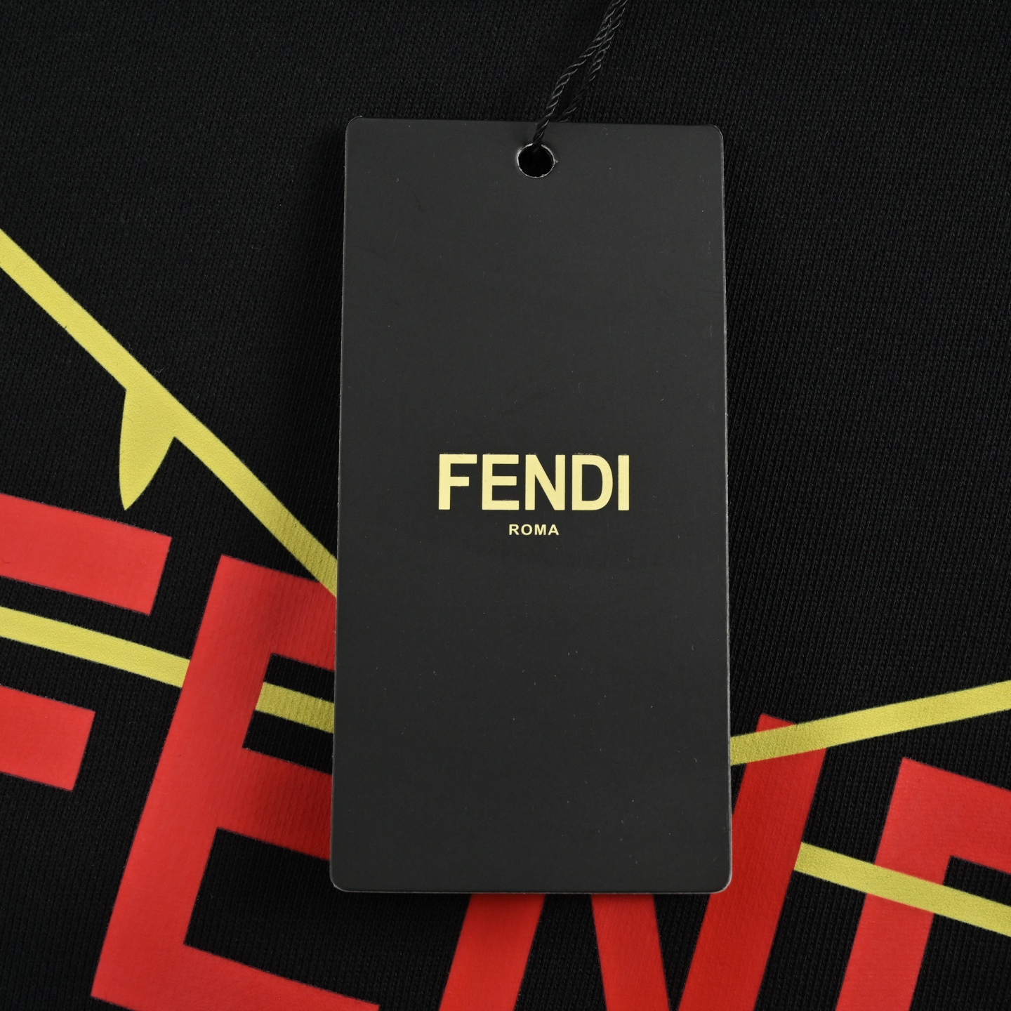 Fendi/芬迪 25Fw 黄眼睛圆领卫衣